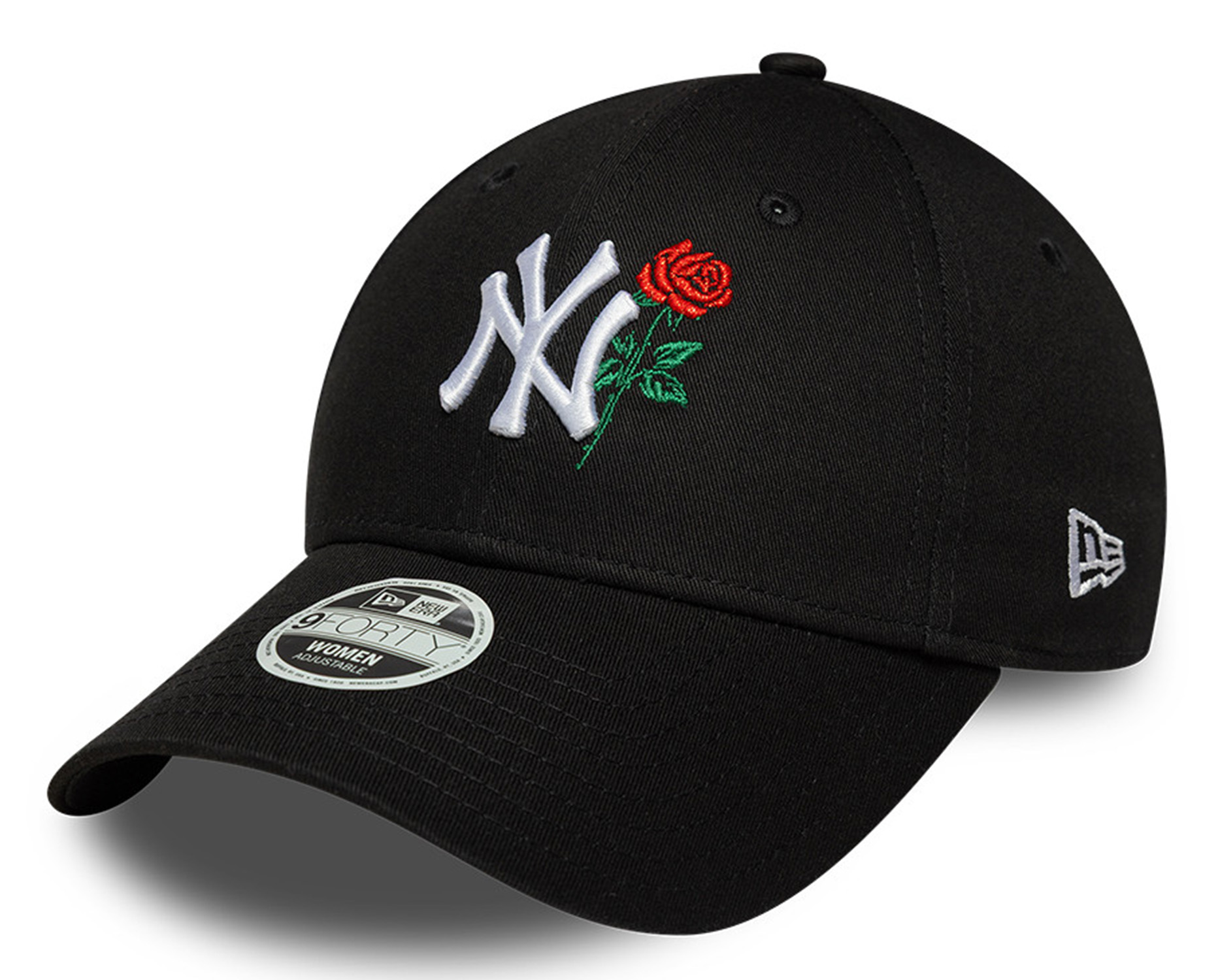 New Era Damen Flower Icon 9Forty Cap New York Yankees Black 26523