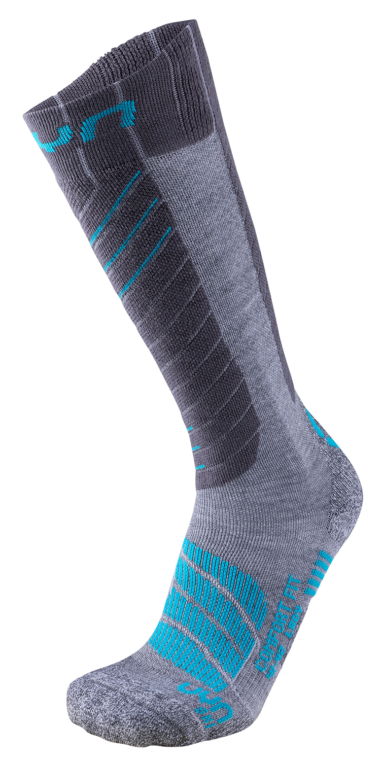 UYN Lady Ski Comfort Fit Socken Grey 20414