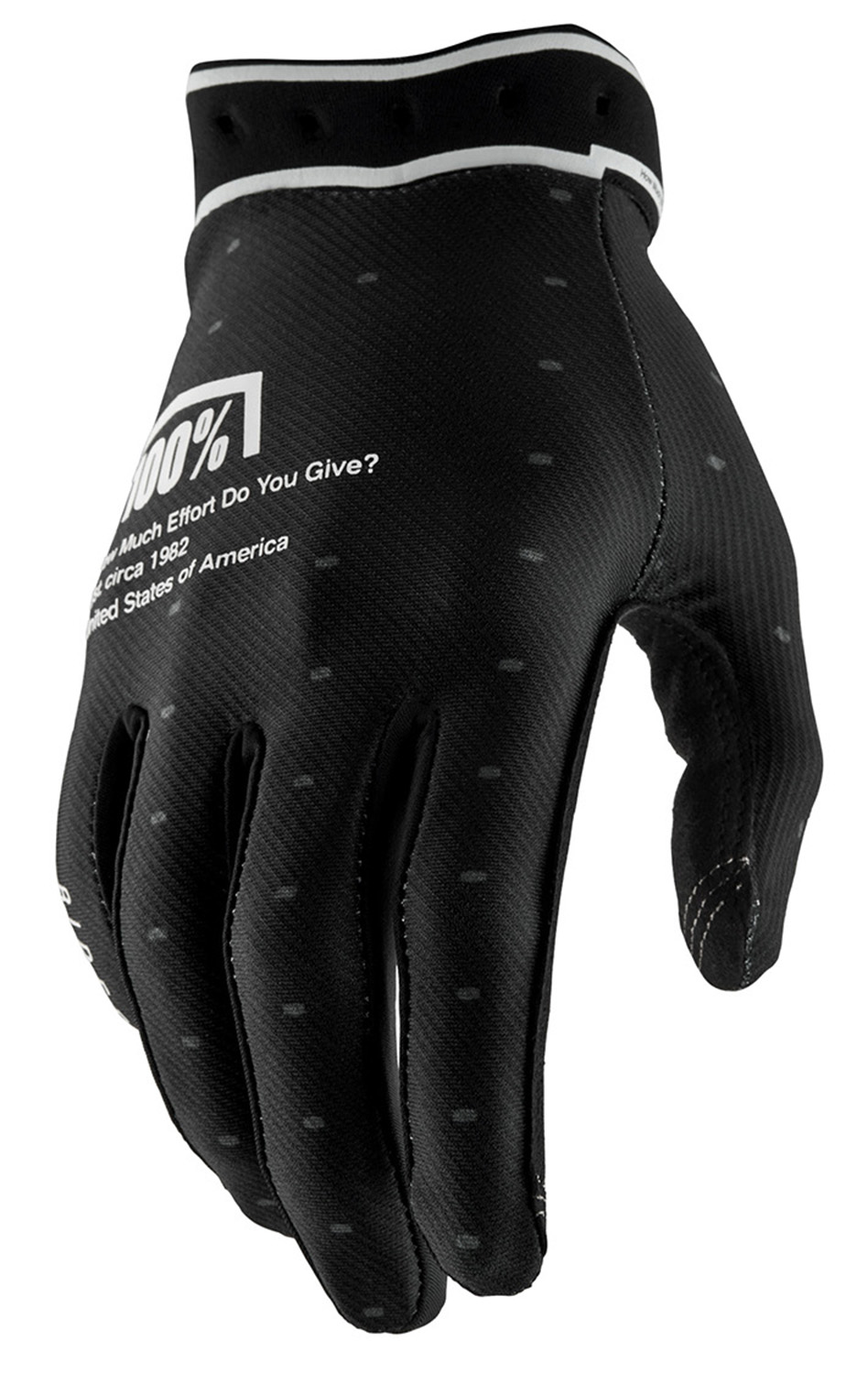 100% Ridefit Bike Handschuhe Black 26268