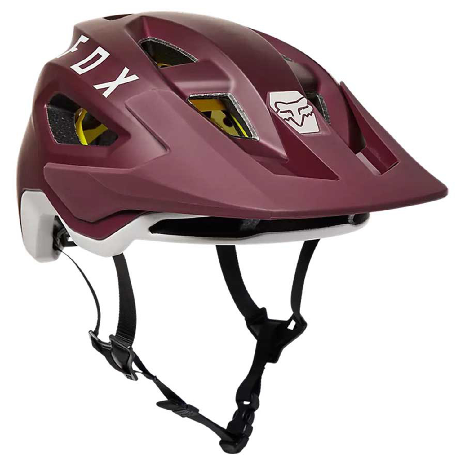 Fox Speedframe Mips Bike Helm Dark Maroon 24445 Fox Speedframe Mips Bike Helm Dark Maroon 24445