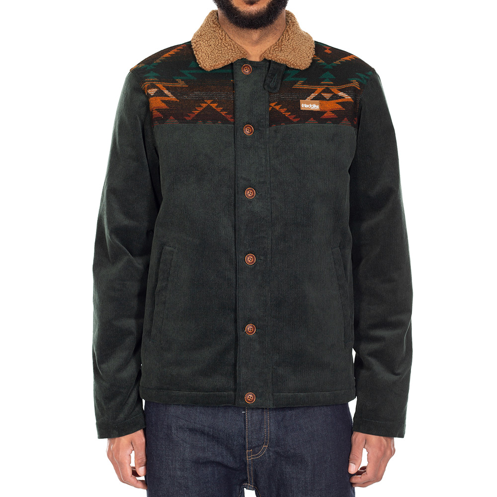 Iriedaily Trapas Corduroy Sherpa Jacket Nightforest  20297
