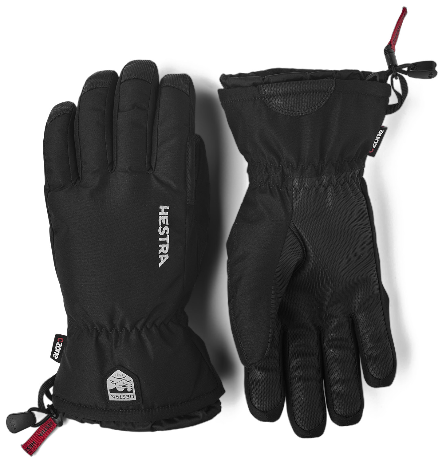 Hestra CZone Cosmo 5 Finger Handschuh Black 23/24 23668