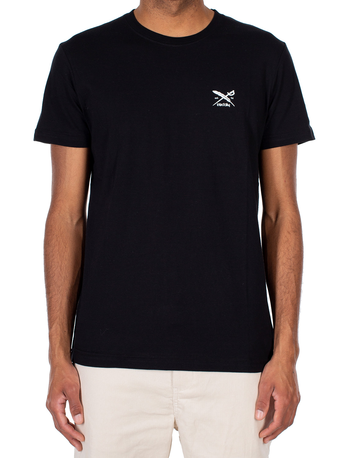 Iriedaily Chestflag T-Shirt Black 14525