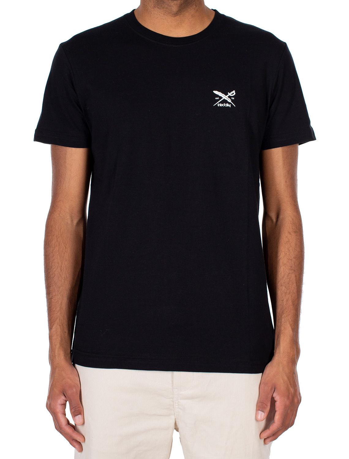 Iriedaily Chestflag T-Shirt Black 14525 Iriedaily Chestflag T-Shirt Black 14525
