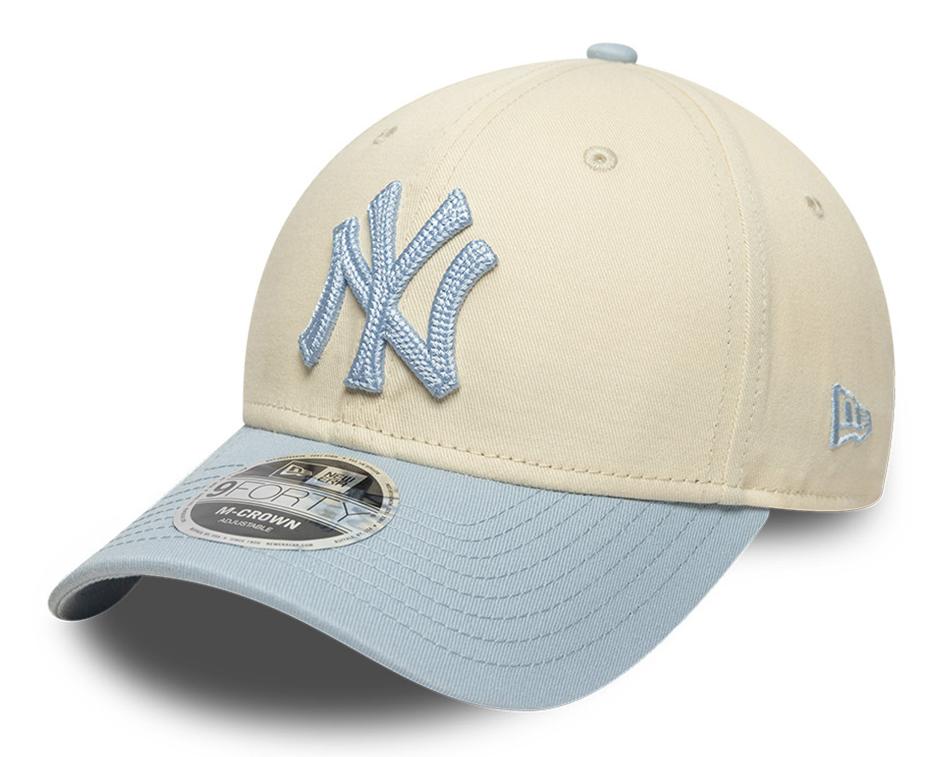 New Era Side Script 9Forty Mc Cap New York Yankees Beige 26140