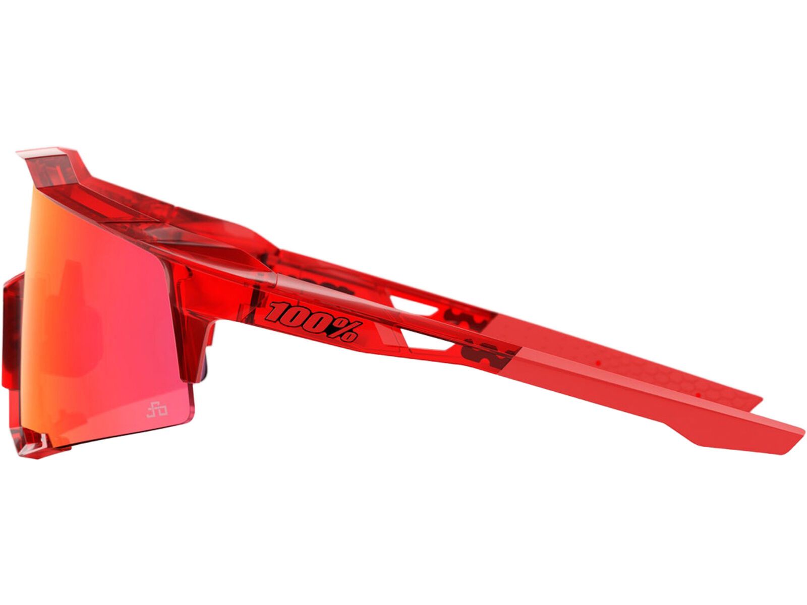 100% Speedcraft Peter Sagan LE Hiper Translucent Red Limited Edition