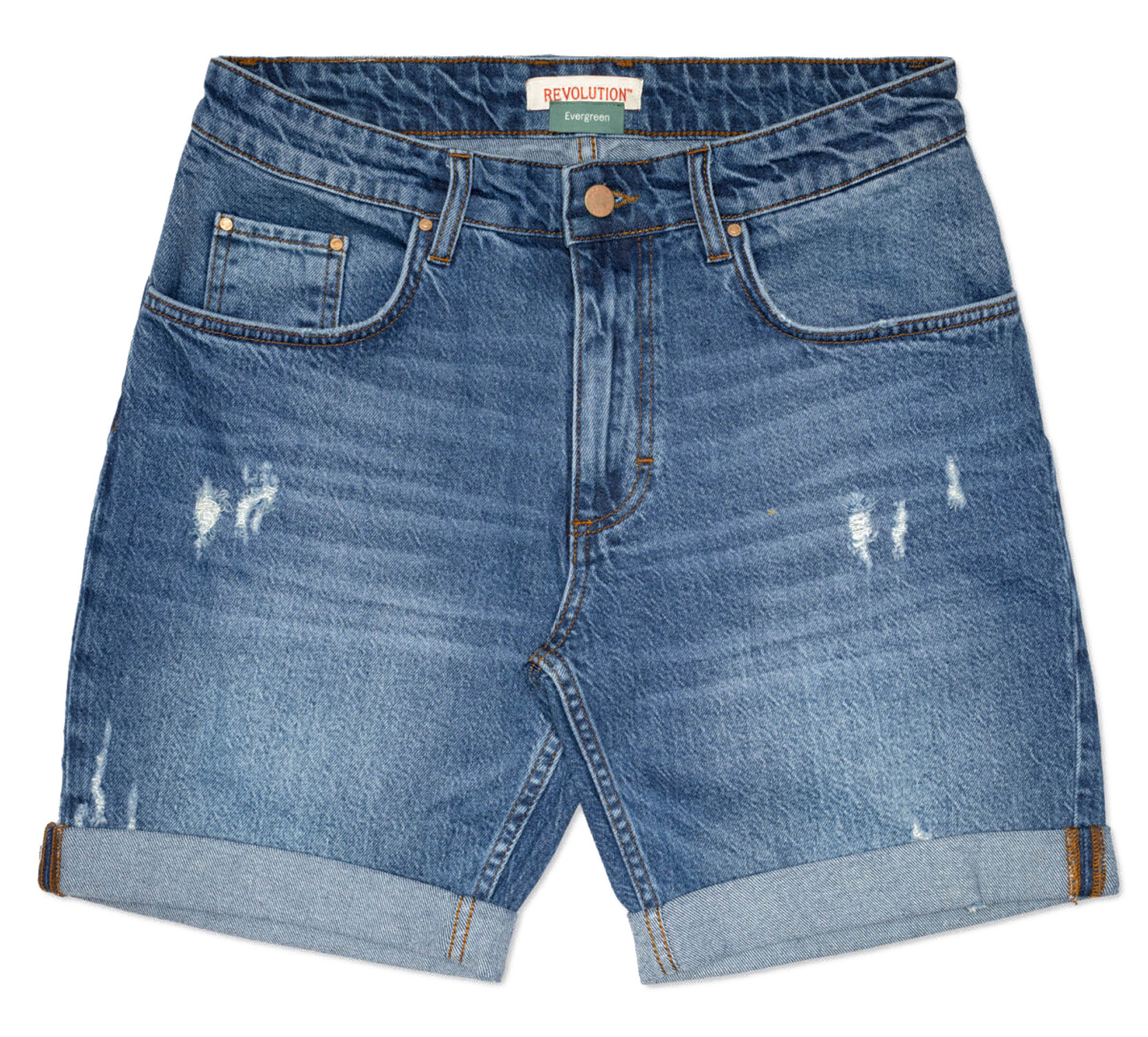 RVLT Revolution Jeans Short Blue 23044