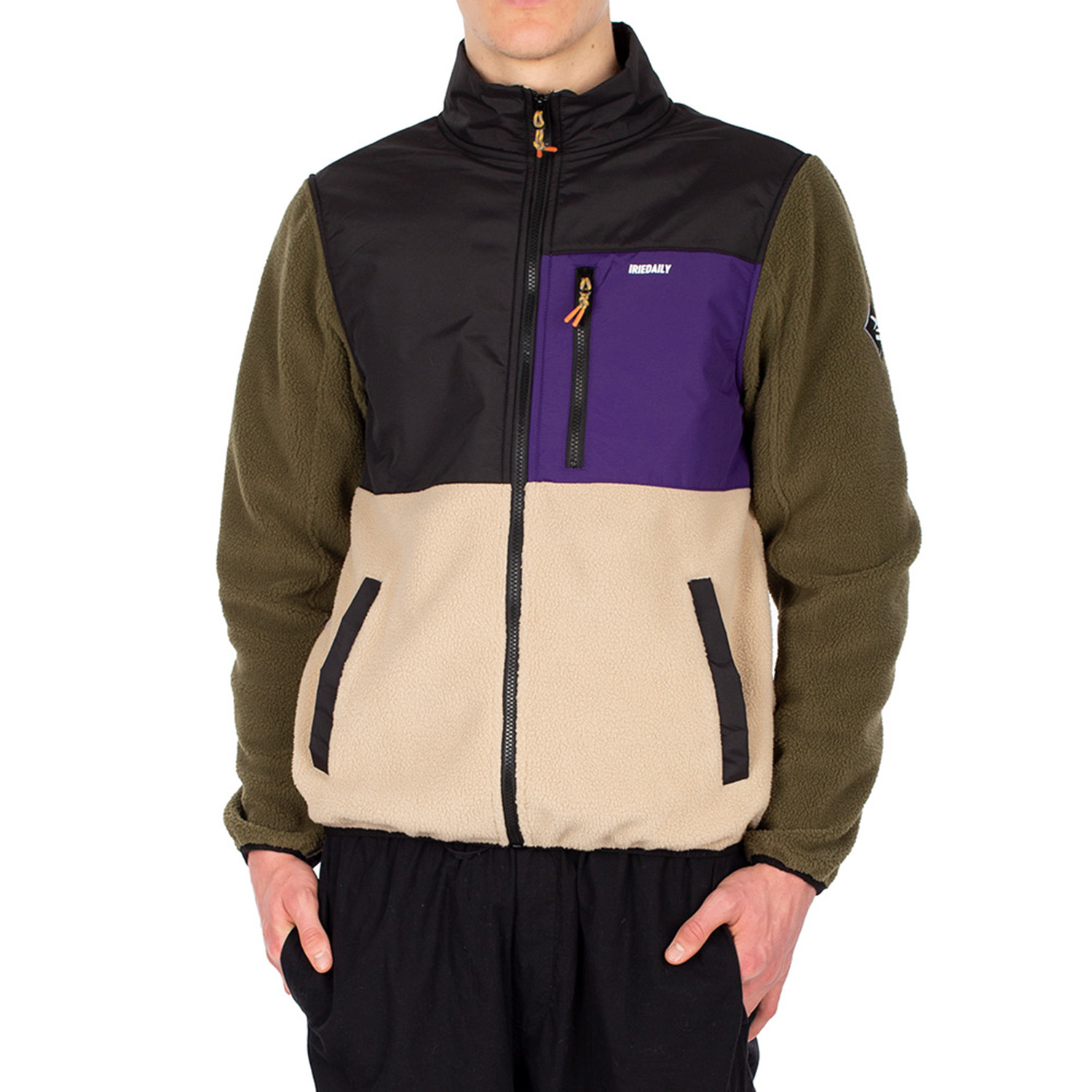 Iriedaily Auf Deck Fleece Jacke Deep Purple 24519