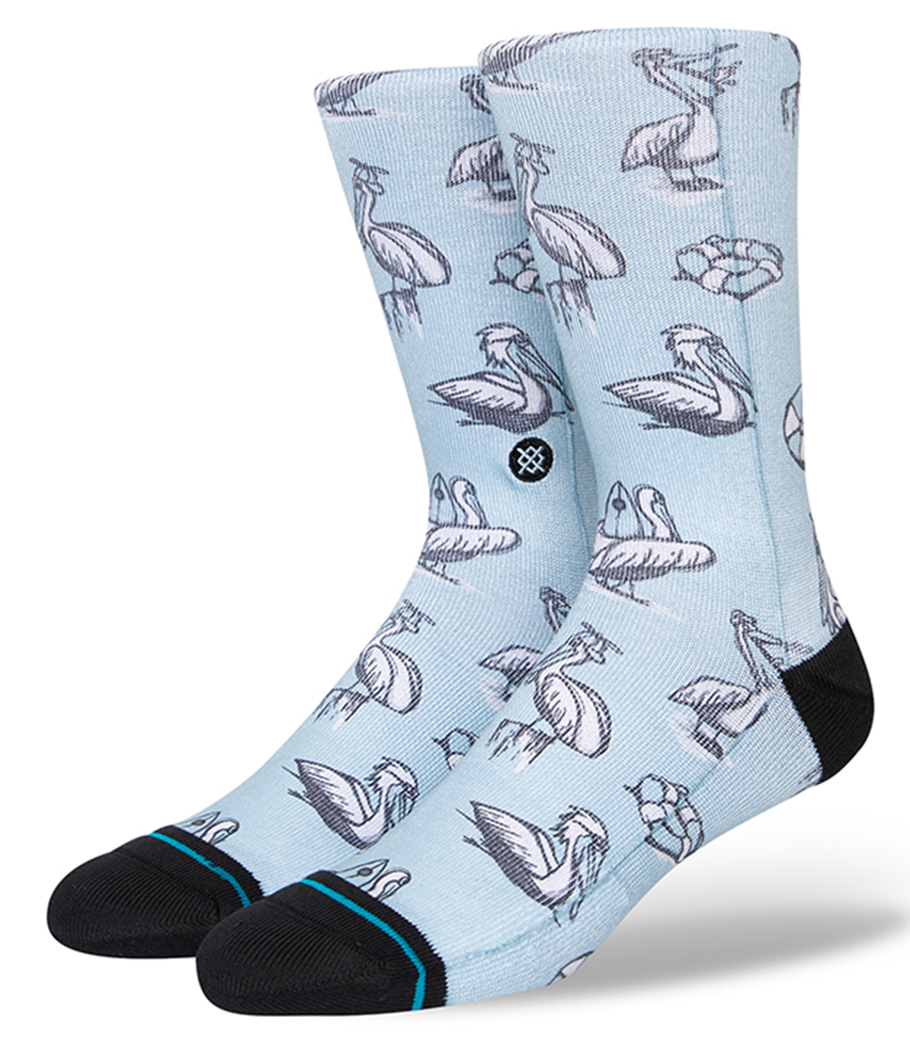 Stance Nigel Socken Light Blue