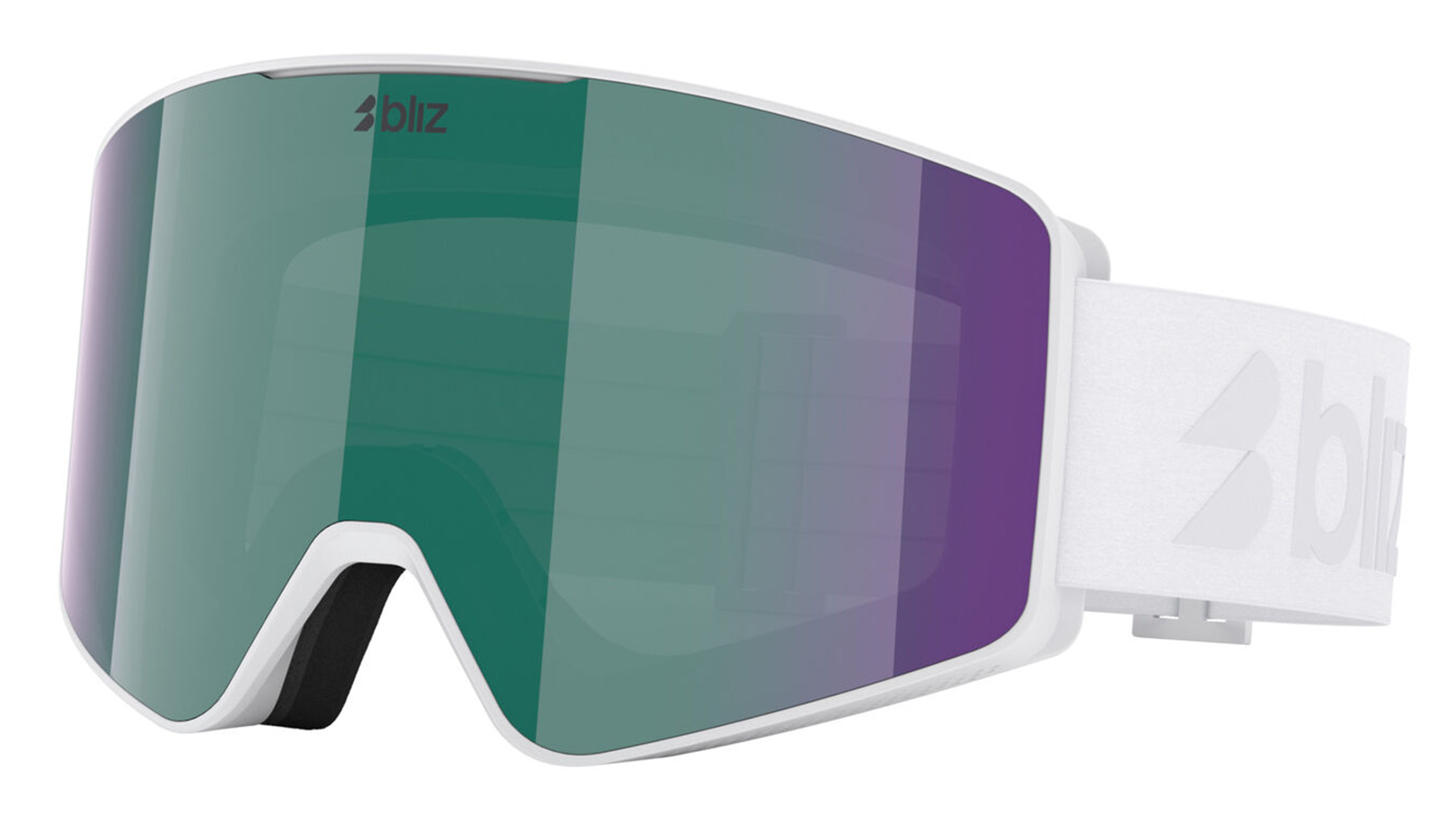 Bliz G001 Small Matte White Brown Green Multi 25/26 25983