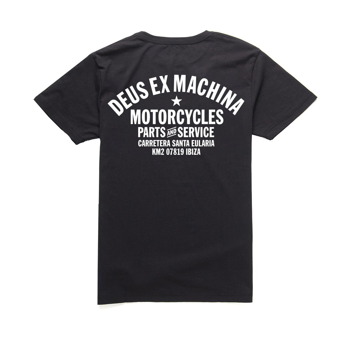 Deus Ex Machina Ibiza Adress T-Shirt Black
