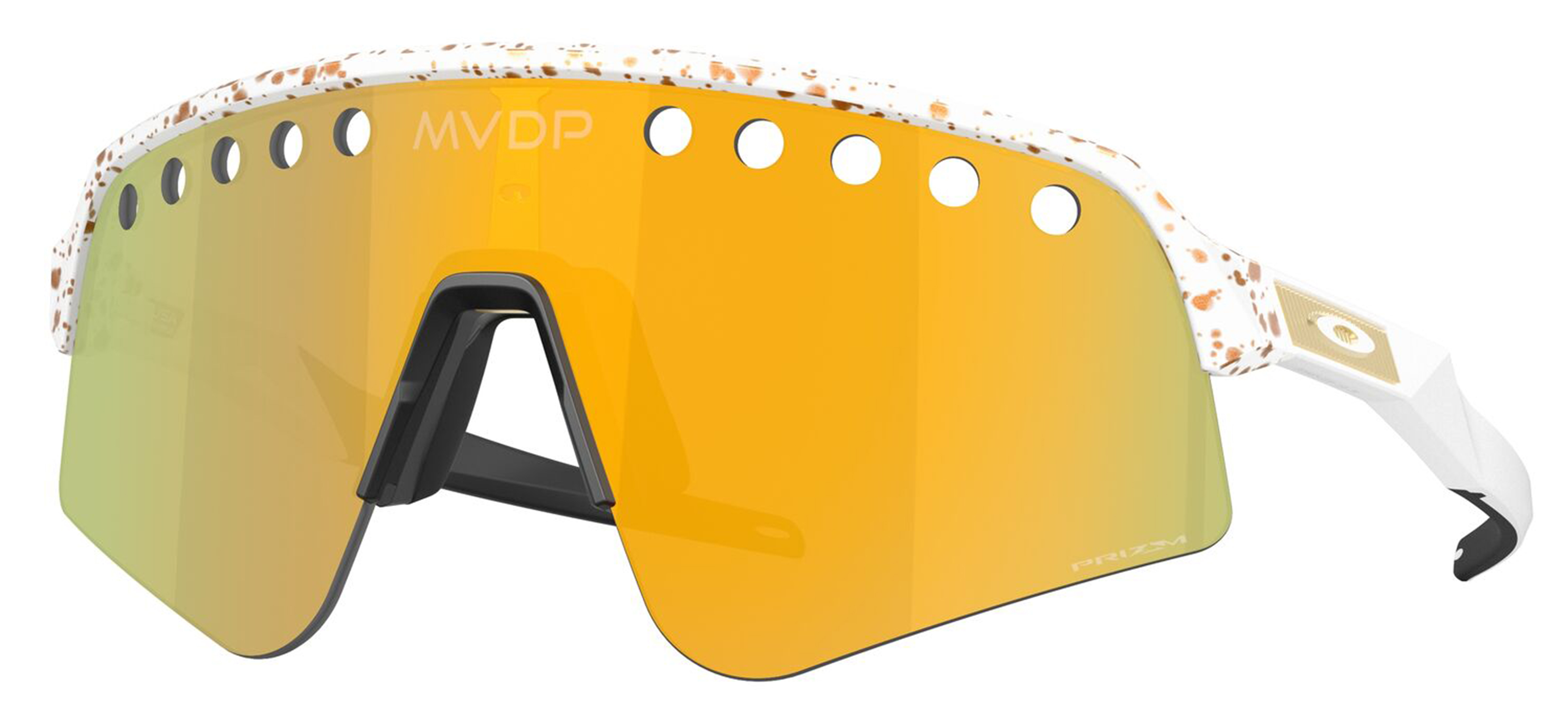 Oakley Sutro Lite Sweep MVDP Red Gold Splatter Prizm 24K 25503