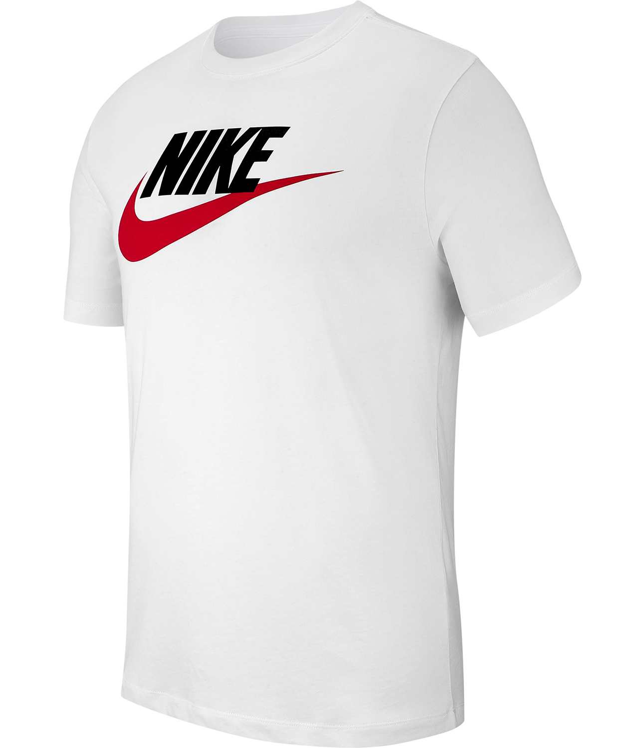 Nike T-Shirt White Black University Red 21122