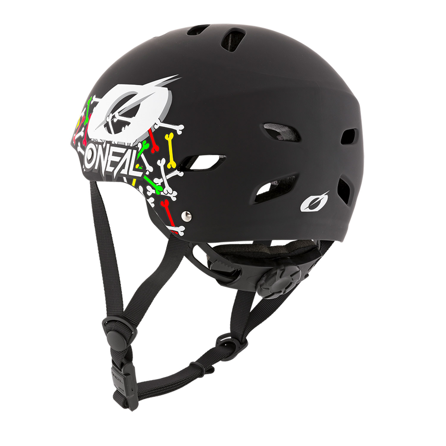 O'Neal Dirt Lid Kinder Helm Skulls Black