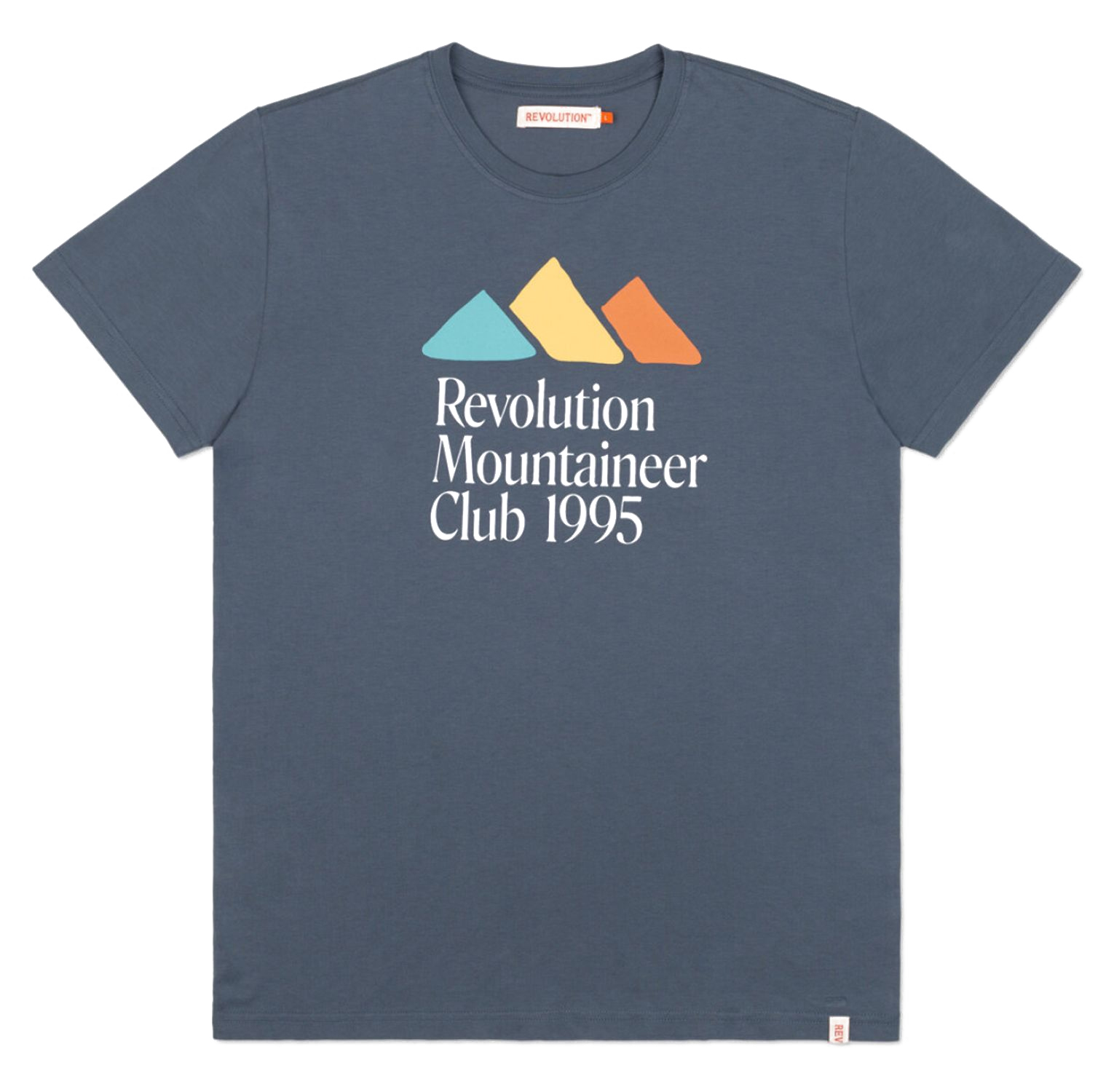 RVLT Revolution Clu T-Shirt Dustblue 22083
