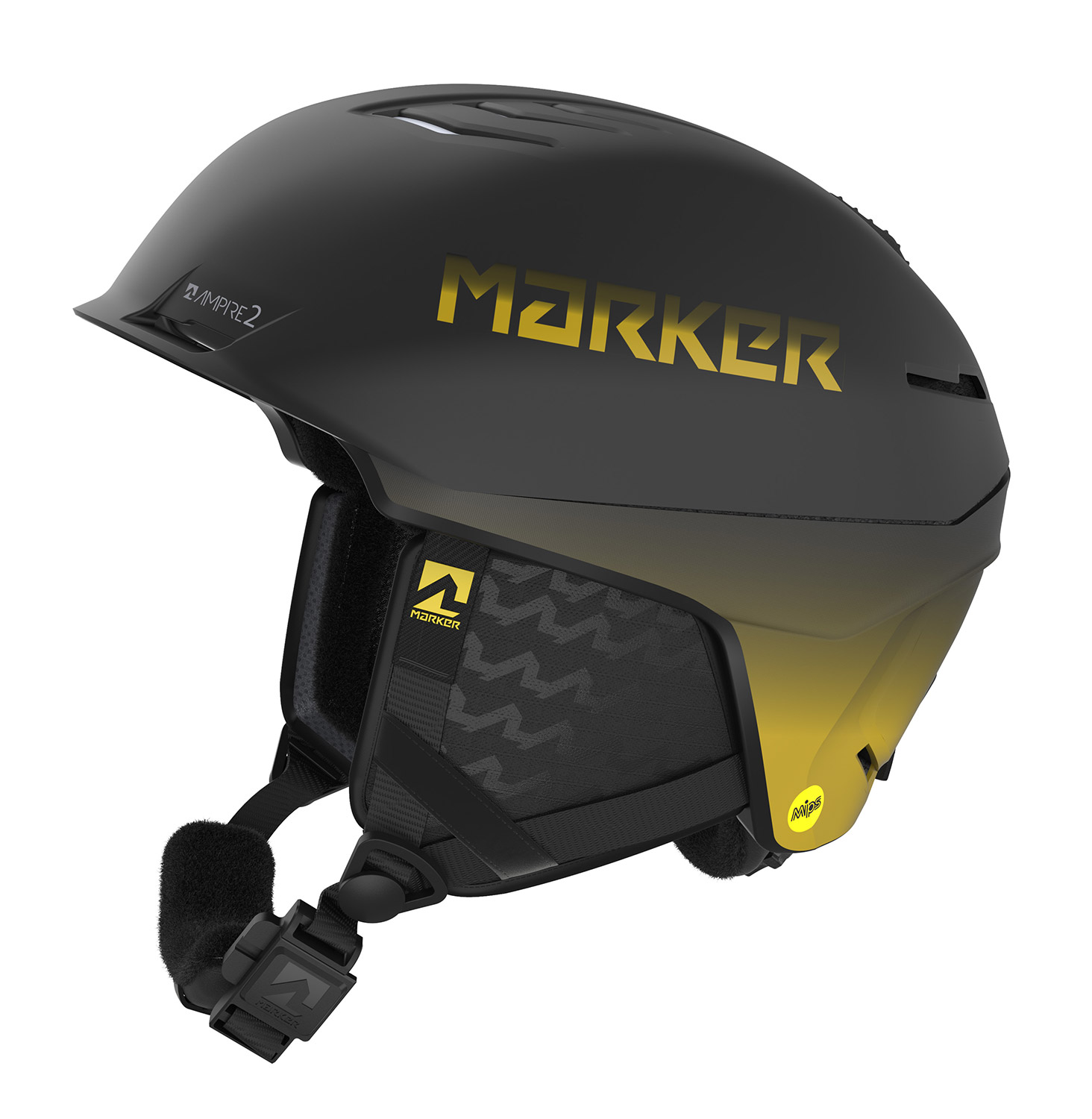 Marker Ampire 2 Mips Helm Yellow Black 25/26 26335