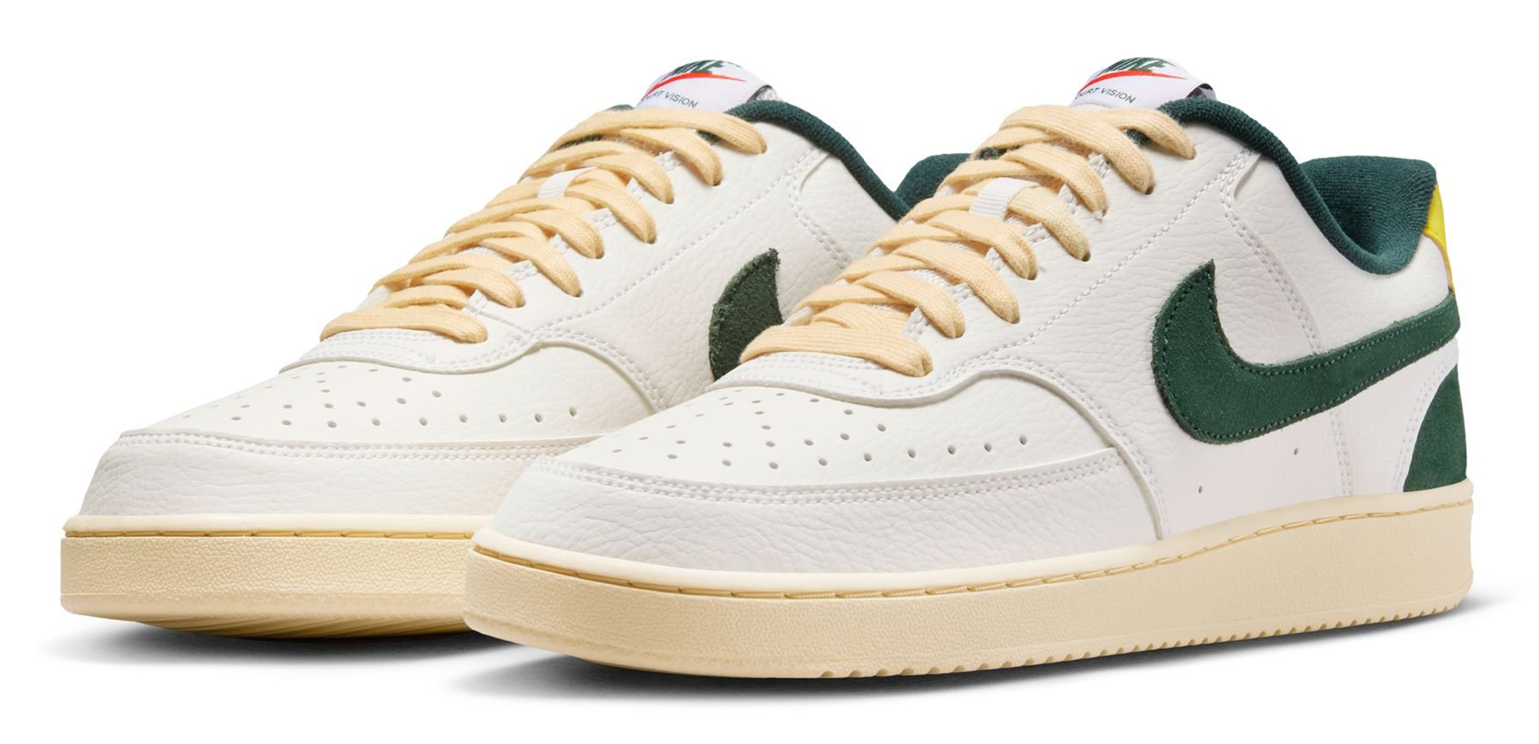 Nike Court Vision Low Sail Green Picante 24030