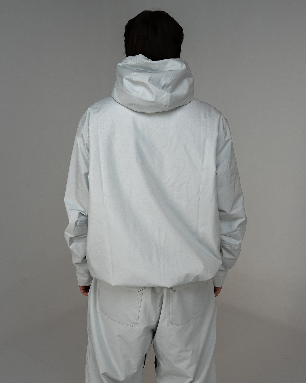 Busi Core 2L Padded Ski Jacke Light Grey 26/27