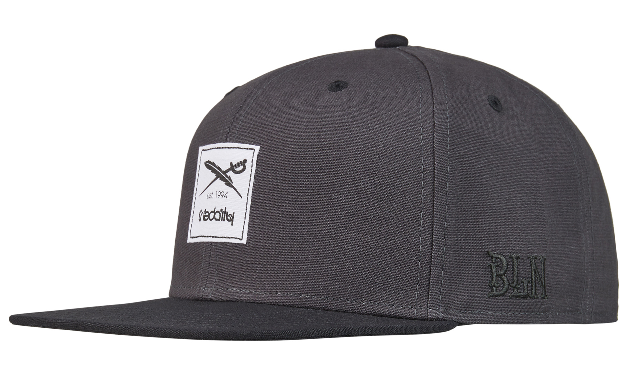 Iriedaily Daily Contra Snapback Cap Coal 26492