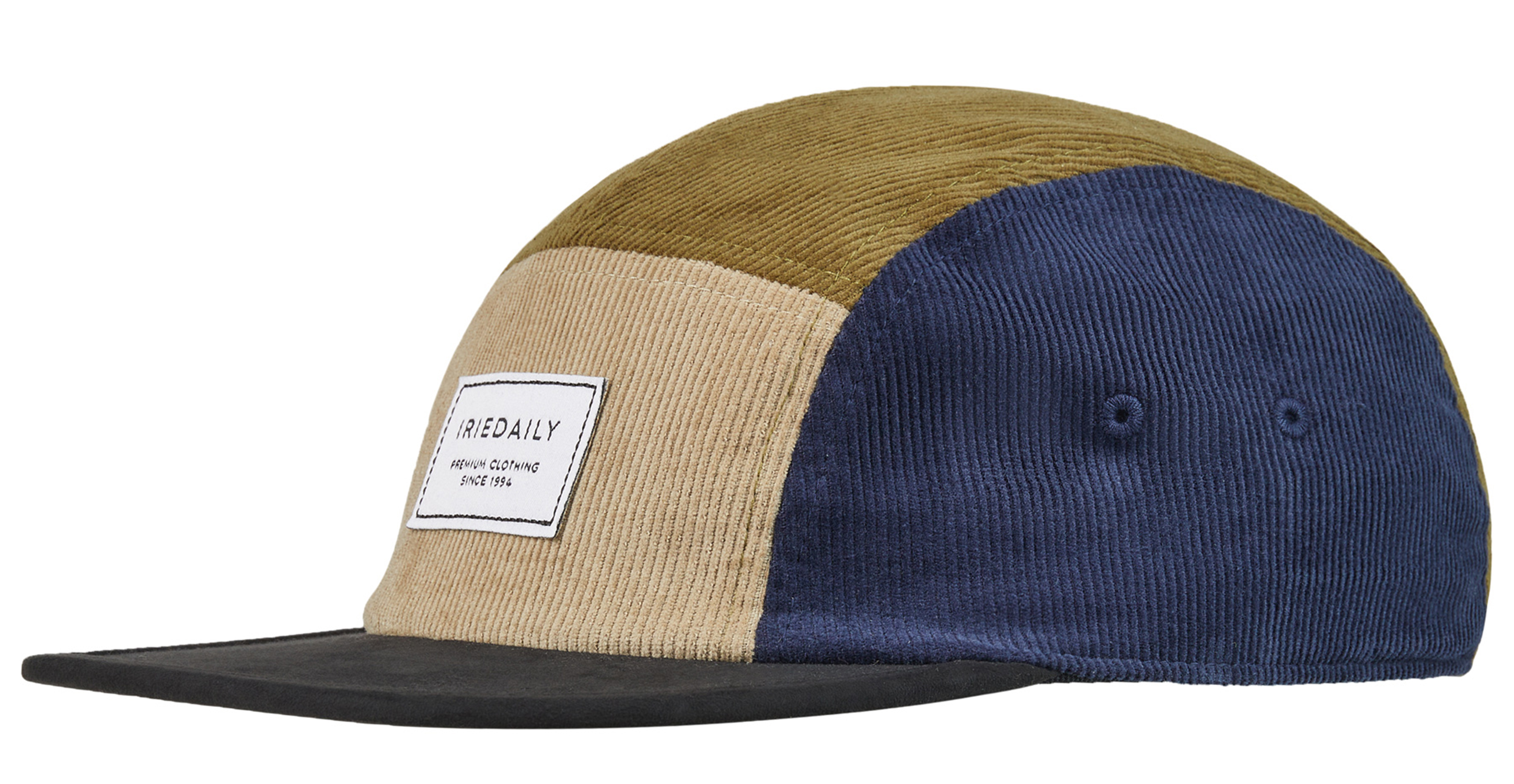 Iriedaily Corvin 5 Panel Cap Olive Navy 26489
