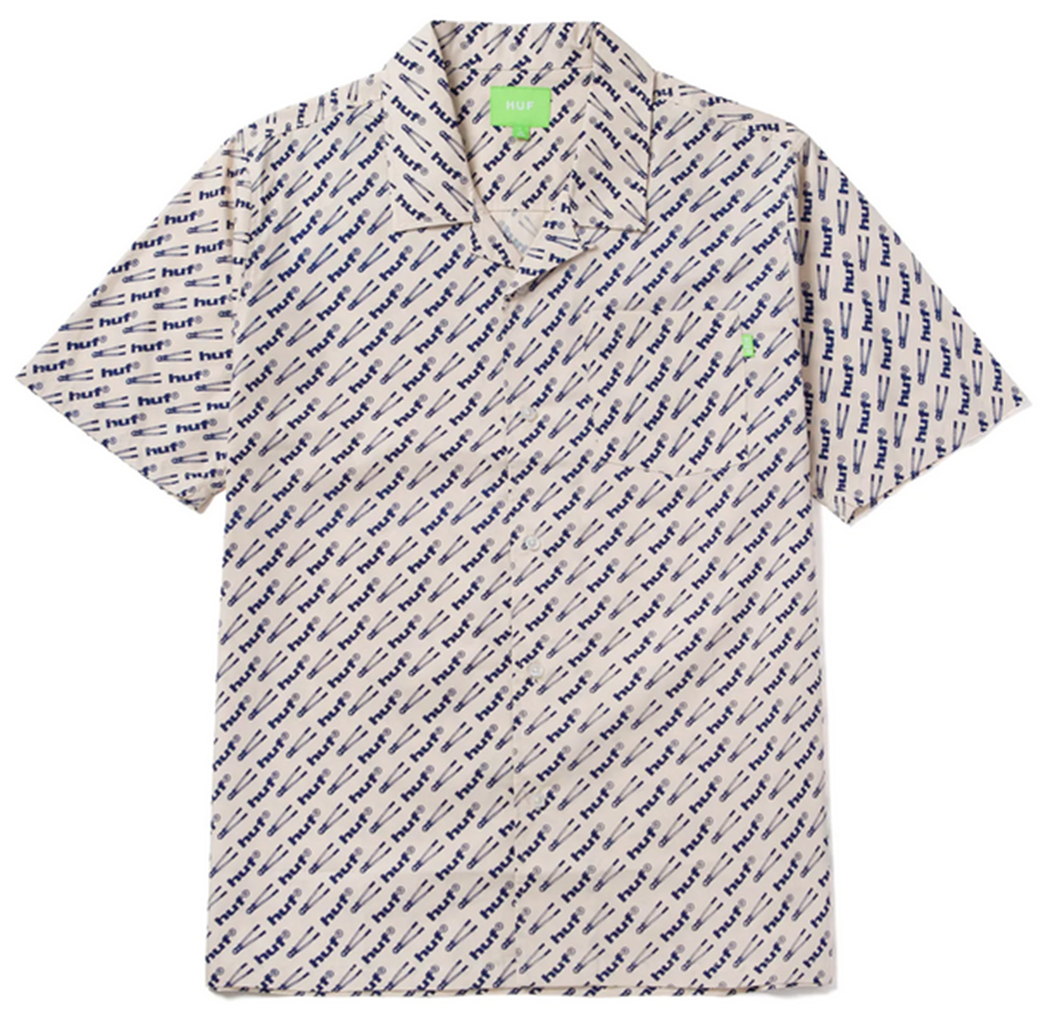 HUF Breaker Hemd Natural 22009