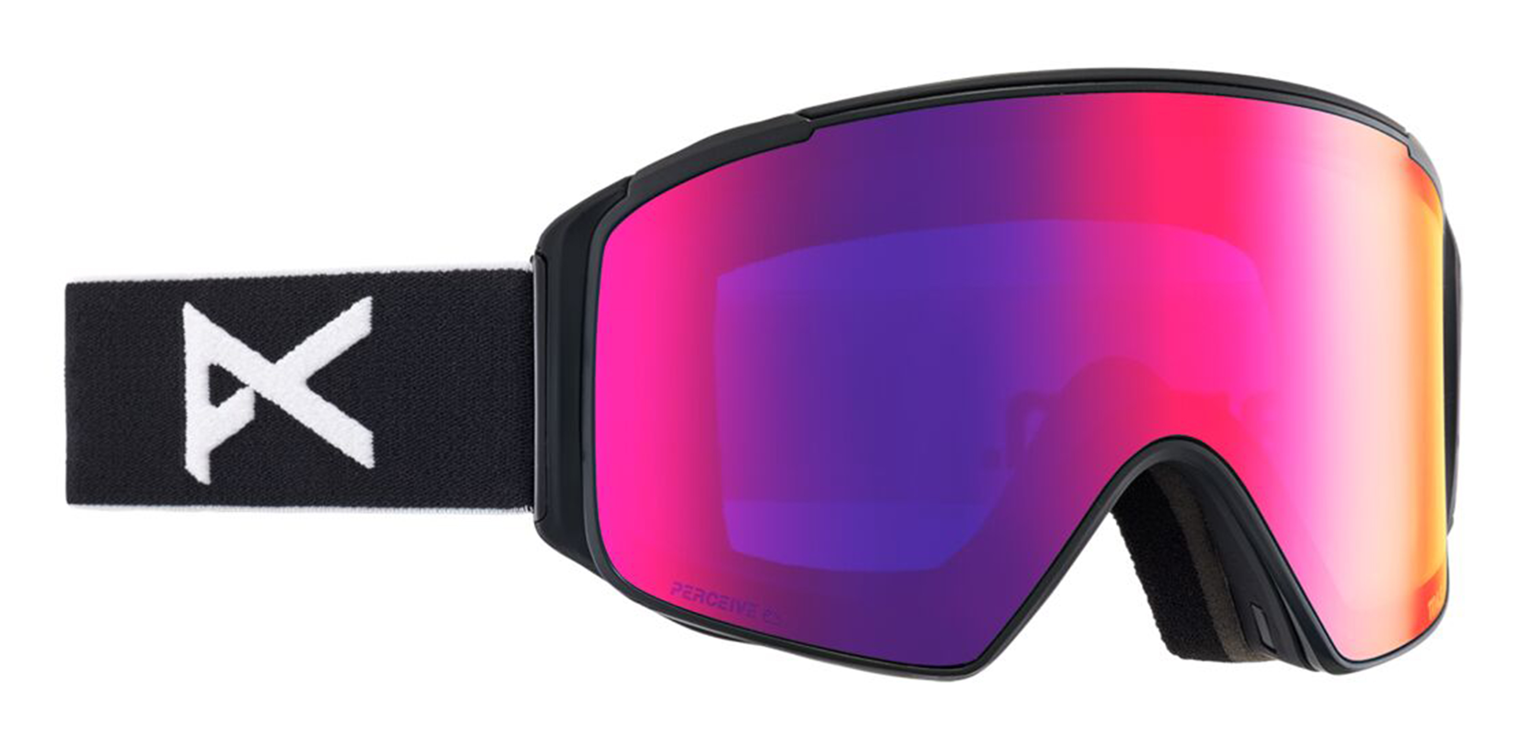 Anon M4 Cylindrical MFI Black Perceive Sunny Red + Ersatzglas 25/26 24871
