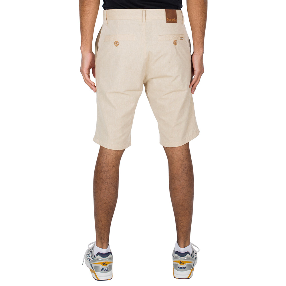 Iriedaily Golfer Chambray Short Khaki Beach