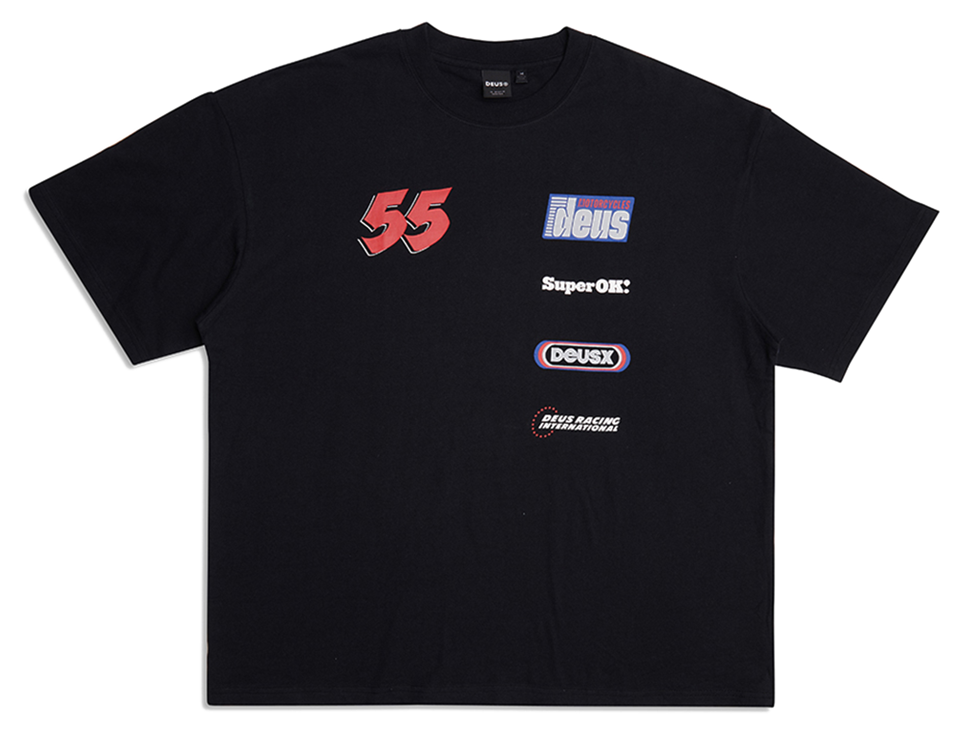 Deus Ex Machine Moto Decal T-Shirt Black 22954