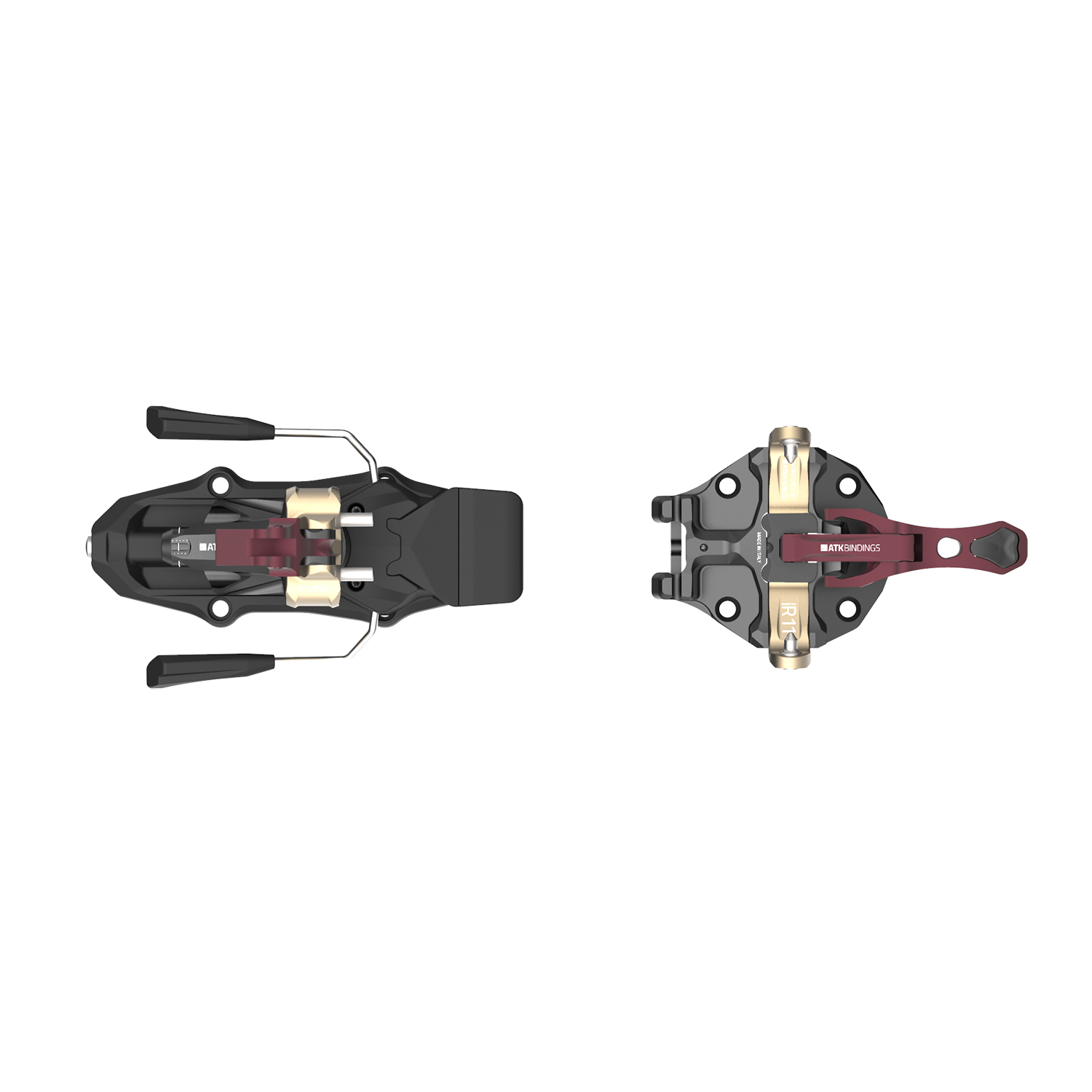 ATK Raider 11 Evo Tourenbindung 97mm Vinaccia 23/24 ATK Raider 11 Evo Tourenbindung 97mm Vinaccia 23/24