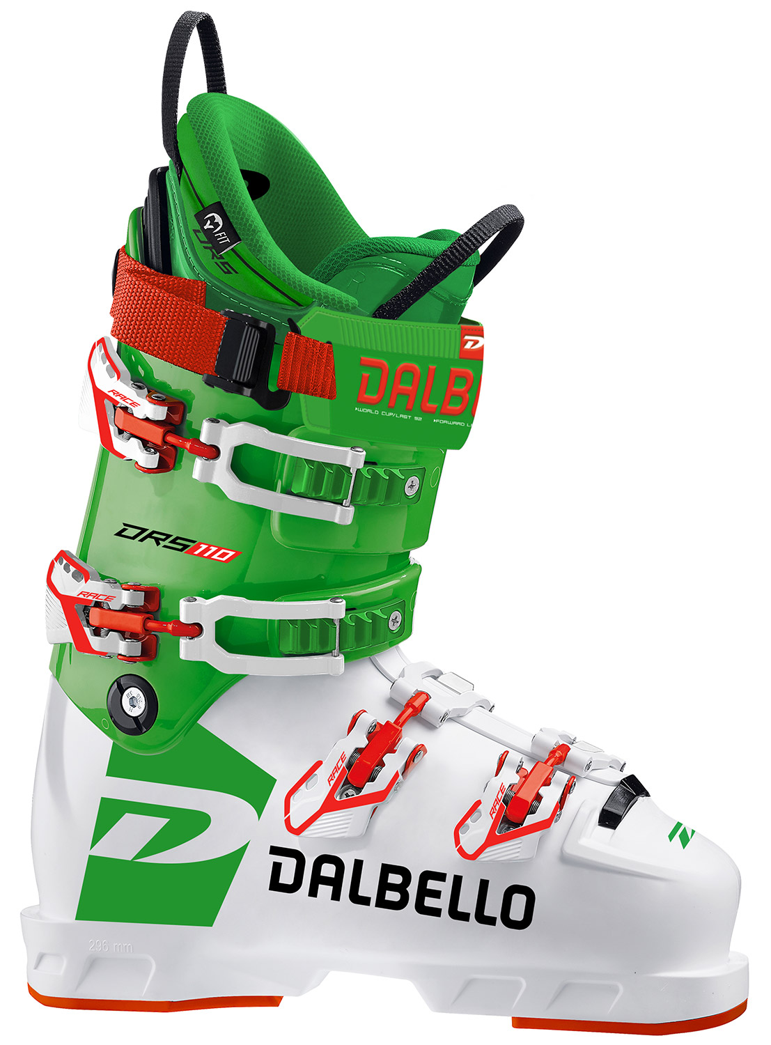 Dalbello DRS 110 White Green Race 23/24 23150