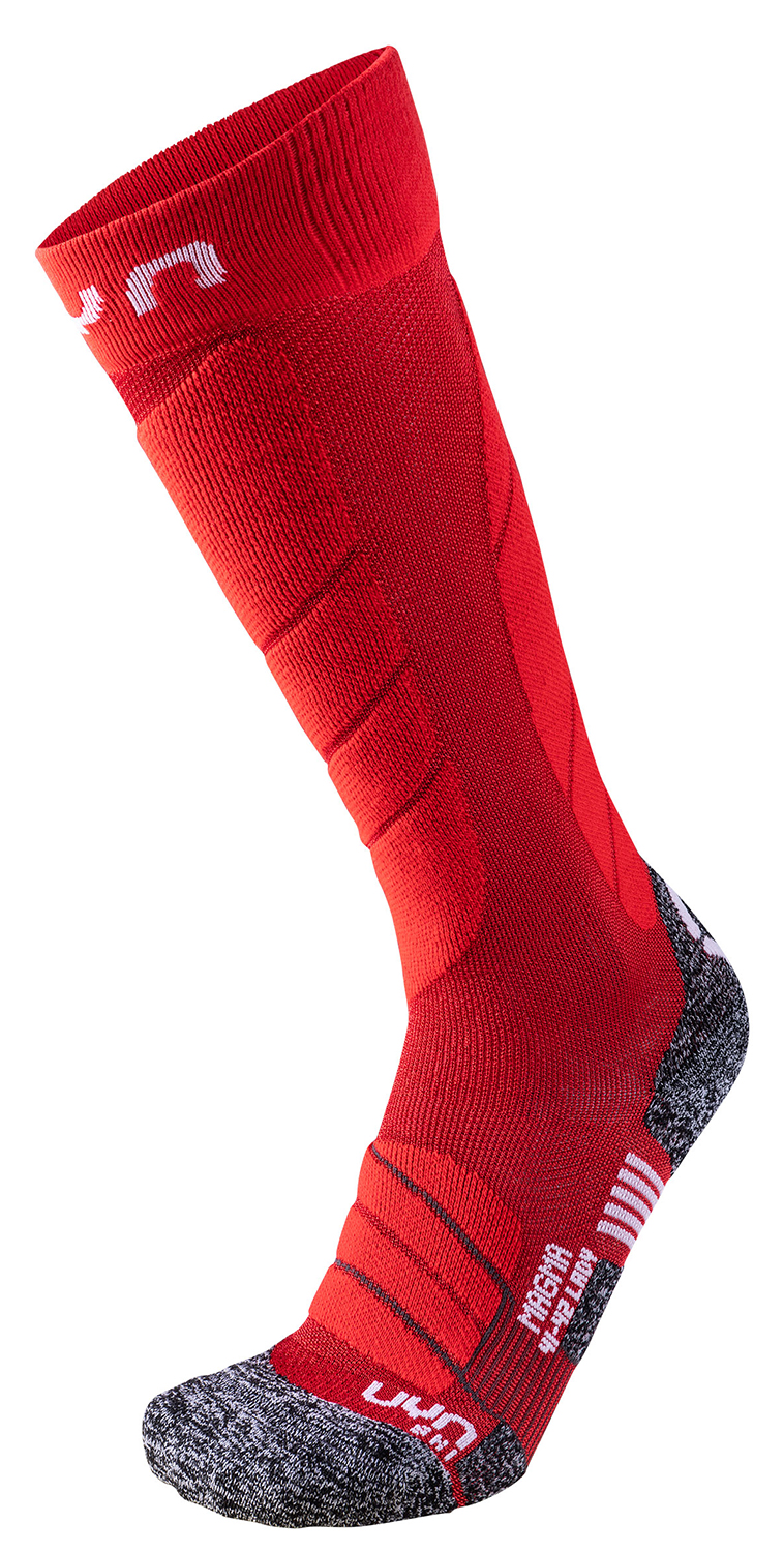 UYN Lady Ski Magma Socken Dark Red