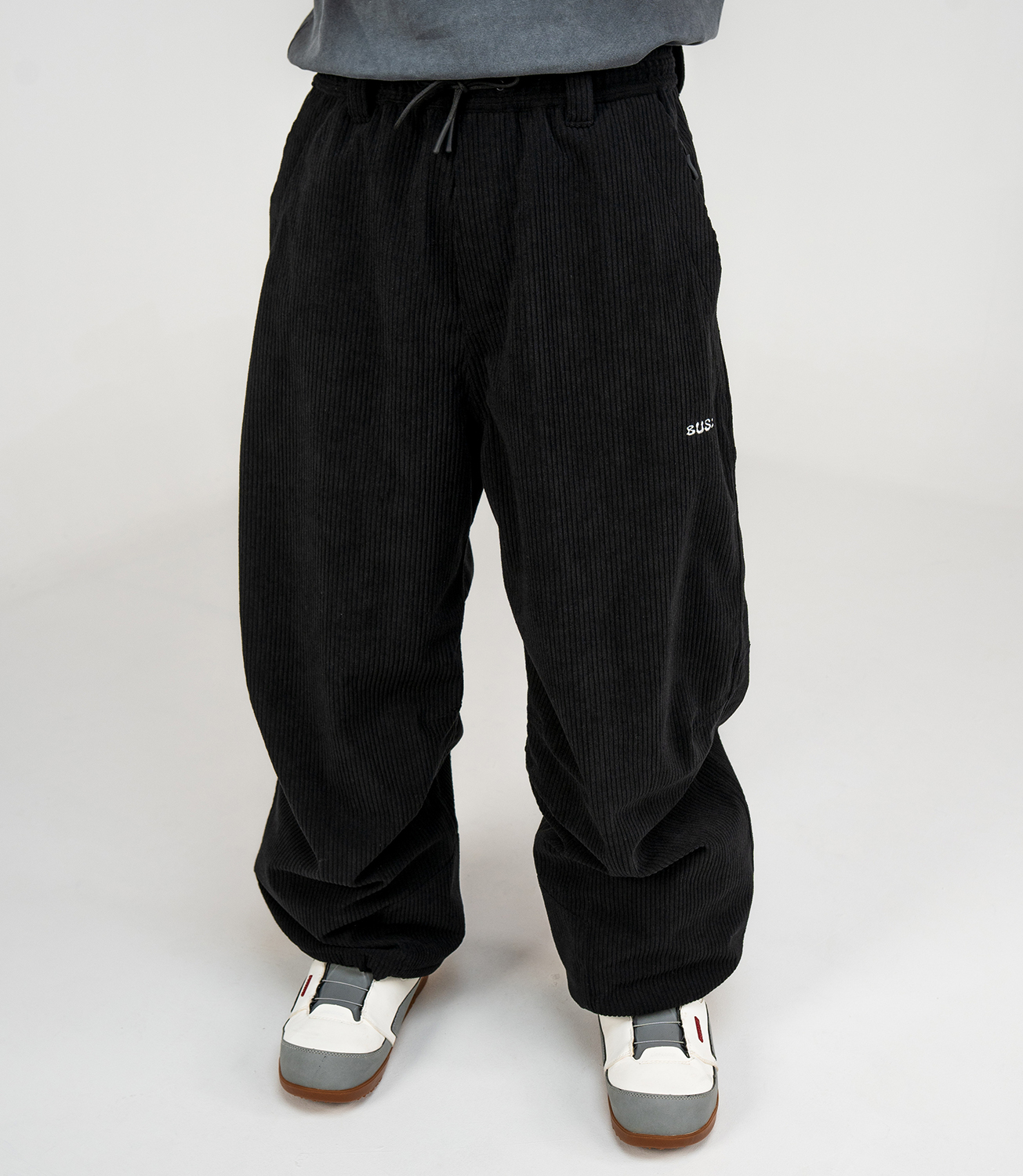 Busi Biggie Cord Ski Pant Hose Black 26/27 26843