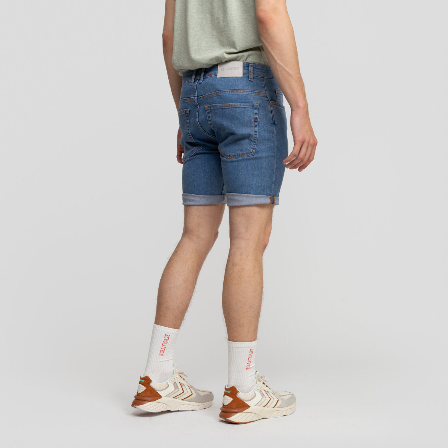 RVLT Revolution Denim Short Blue