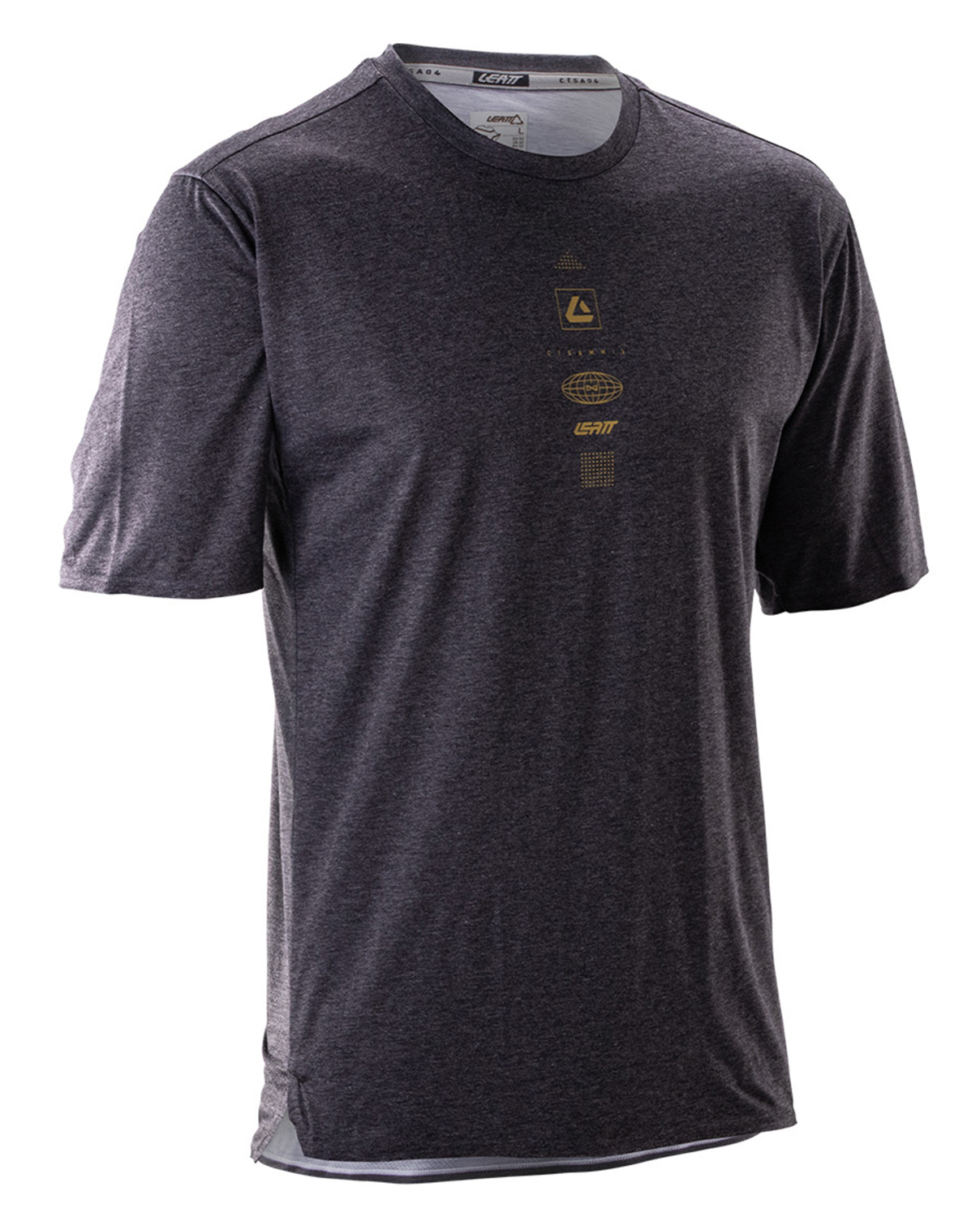 Leatt MTB Trail 4.0 Bike Jersey Ghost Black 26282