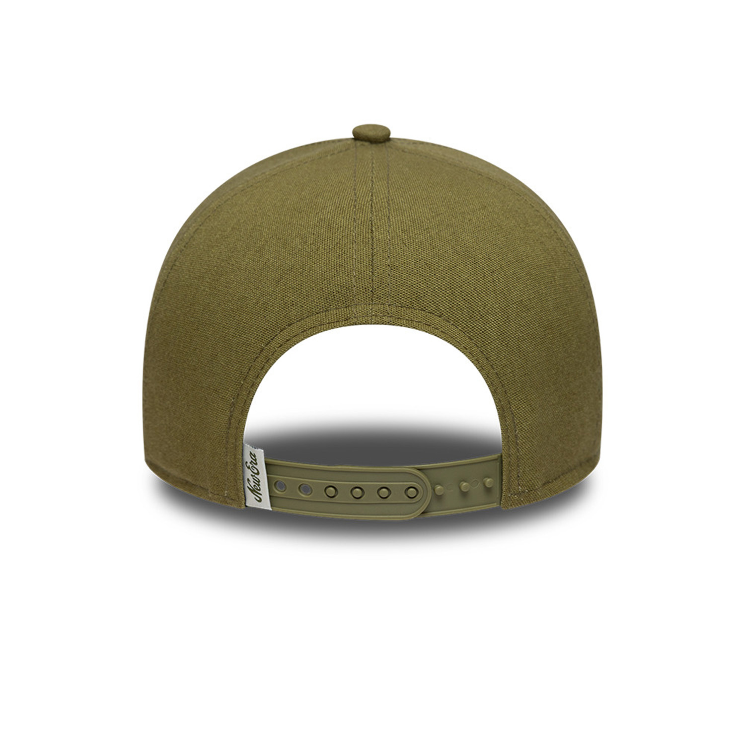 New Era Patch Linen EFrame Cap Olive