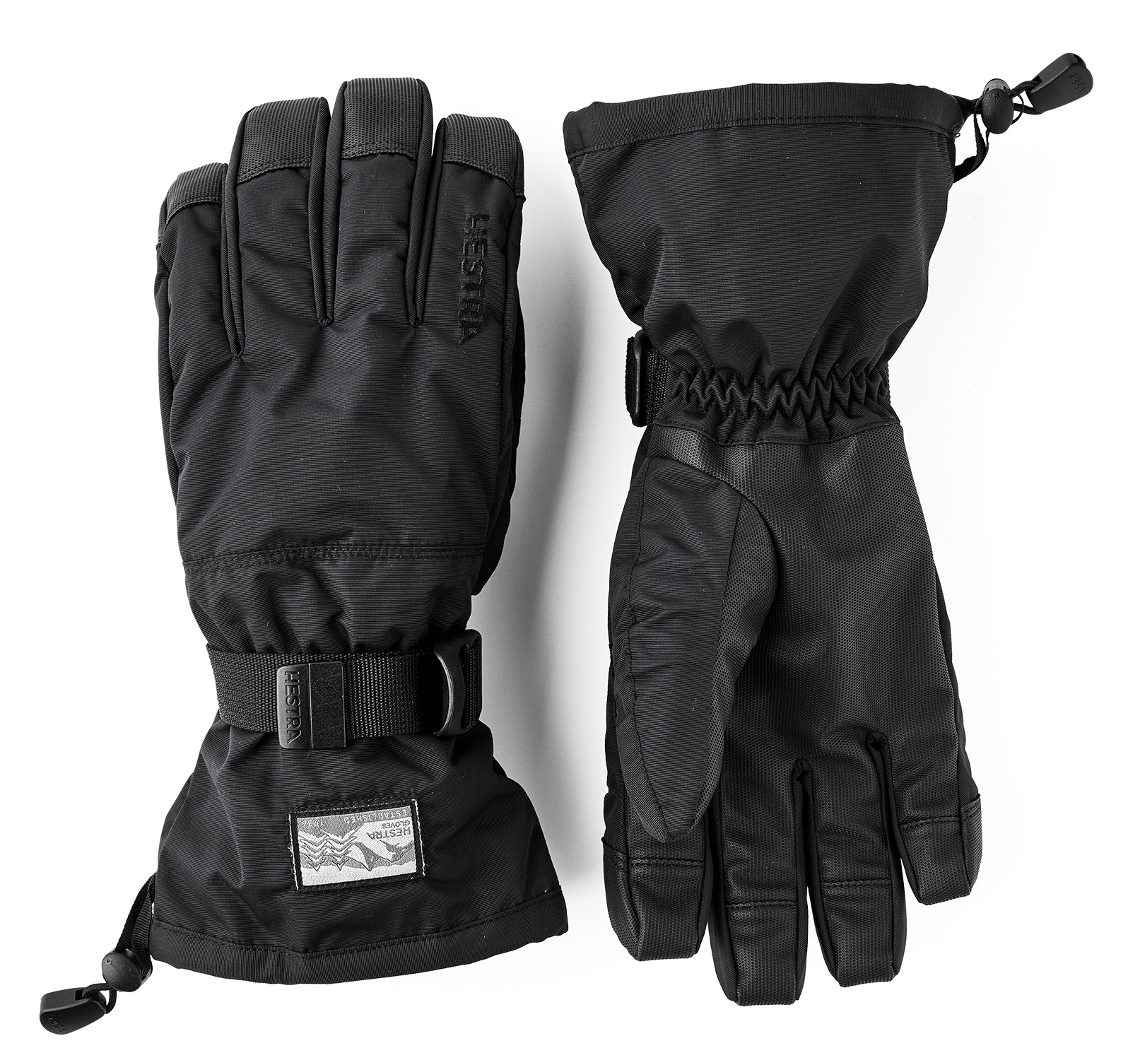 Hestra Gauntlet Sr. 5 Finger Handschuh Black 24/25 24819