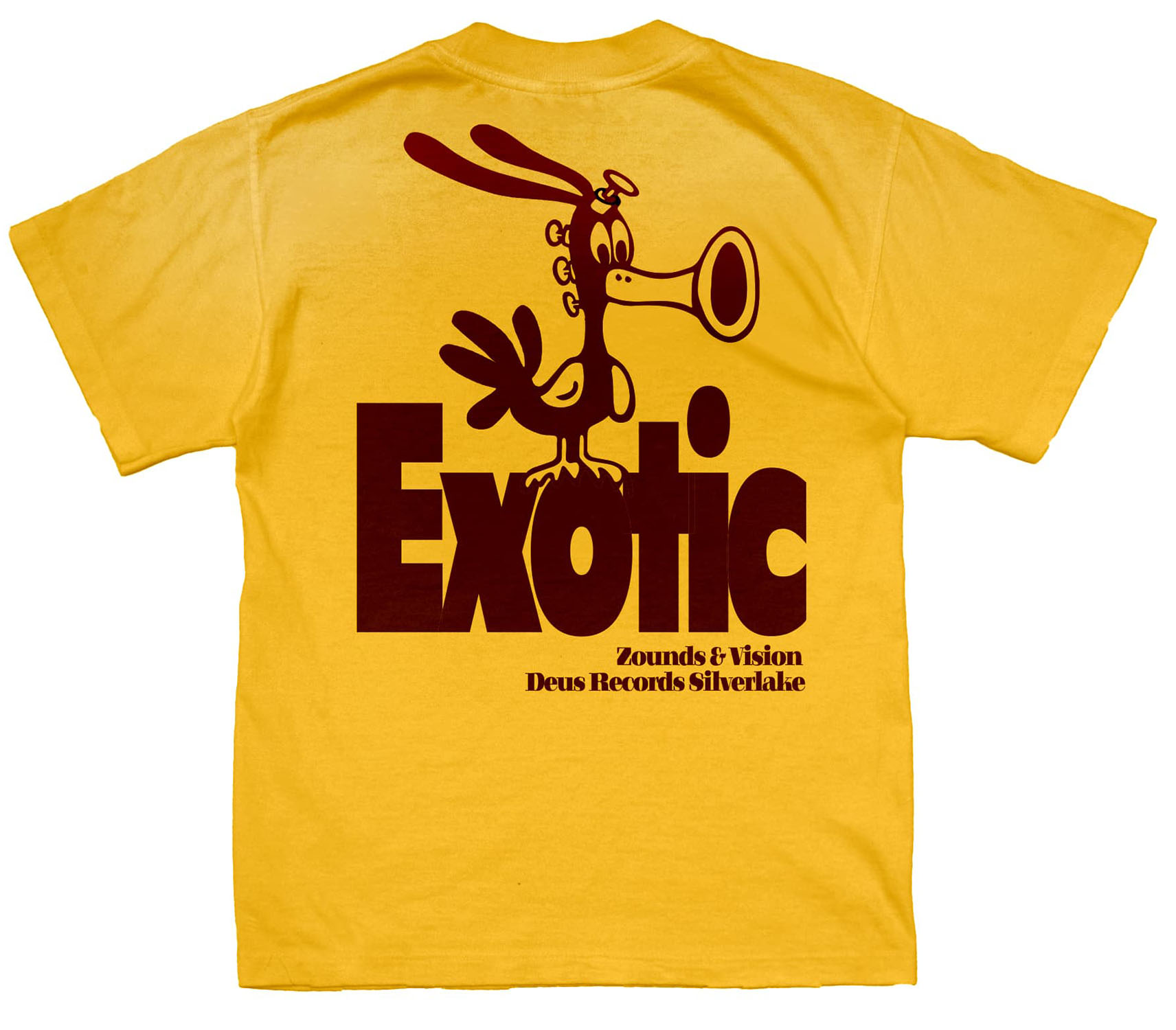 Deus Ex Machina Zounds T-Shirt Goden Rod 25159