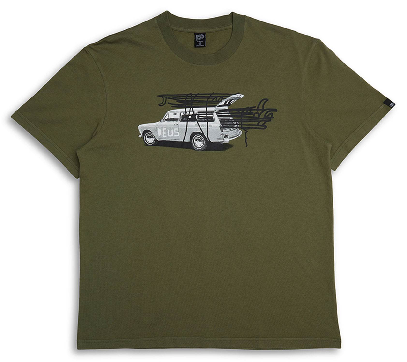 Deus Ex Machina Surwagon T-Shirt Pine 24569