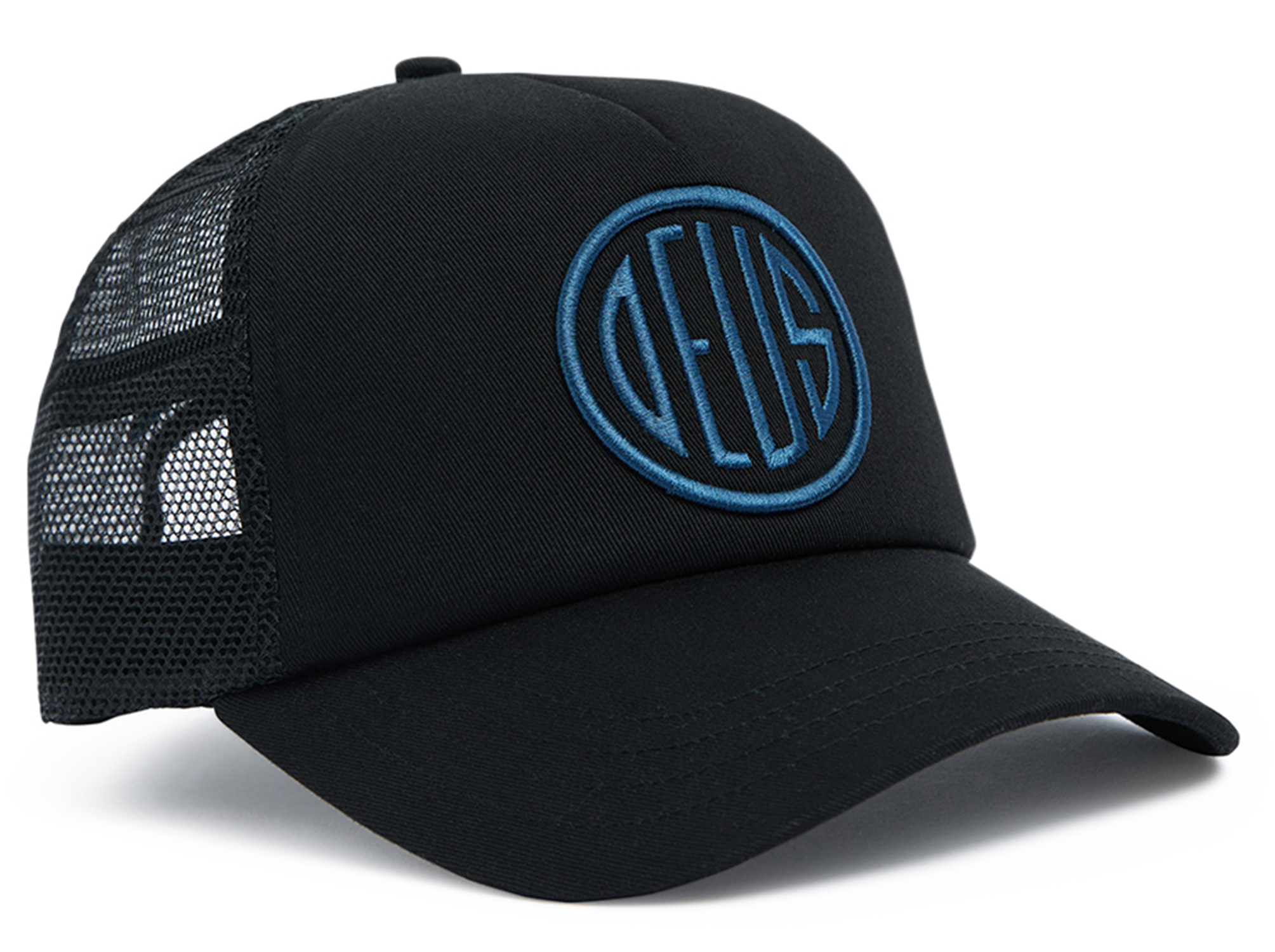 Deus Ex Machina Pill Logo Trucker Cap Black 24576