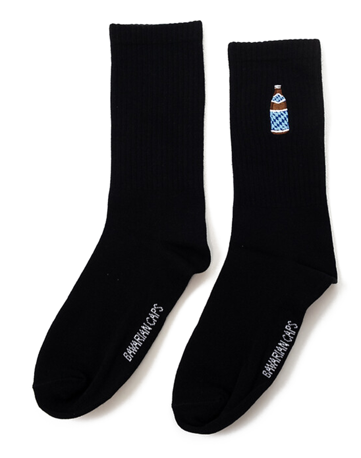 Bavarian Caps Bayerisch Hell Sportsocken Schwarz 26195