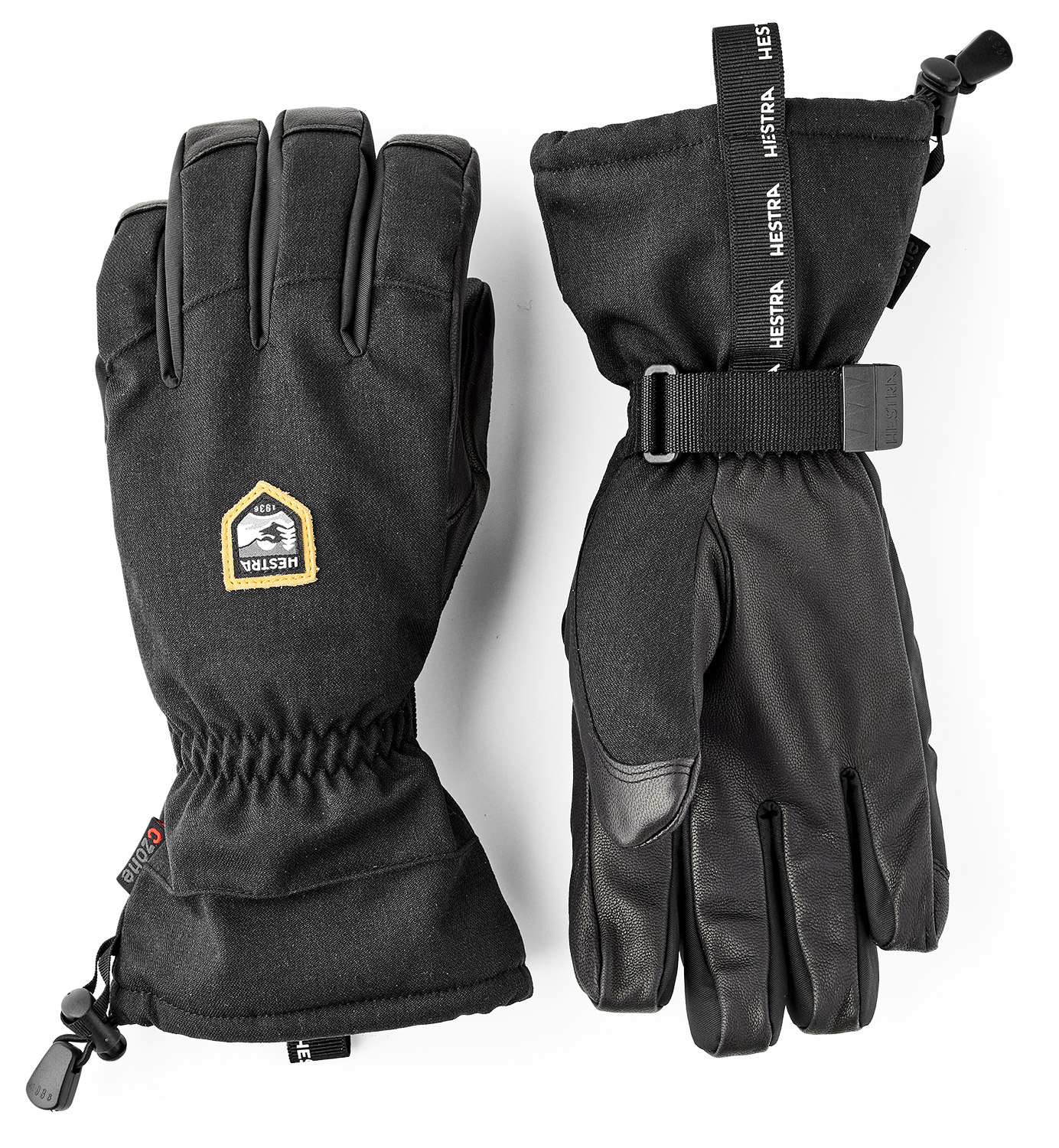 Hestra CZone Mountain 5 Finger Handschuh Black 25/26 24821