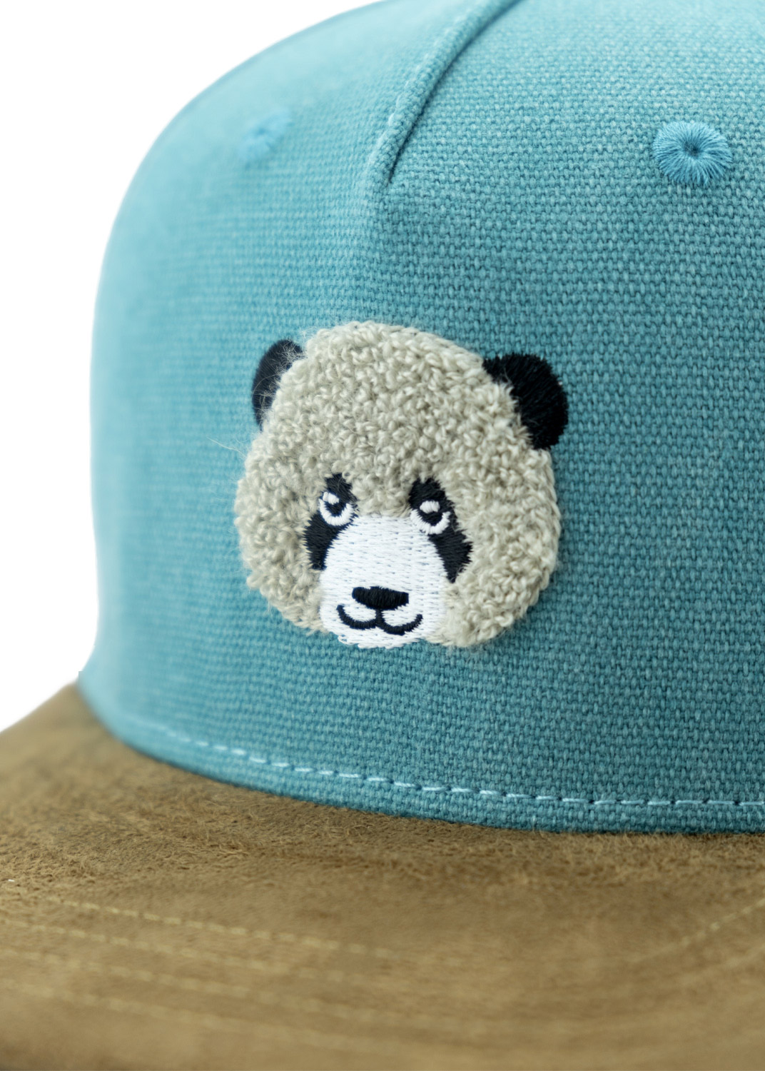 Bavarian Caps Panda Kinder Snapback Minze