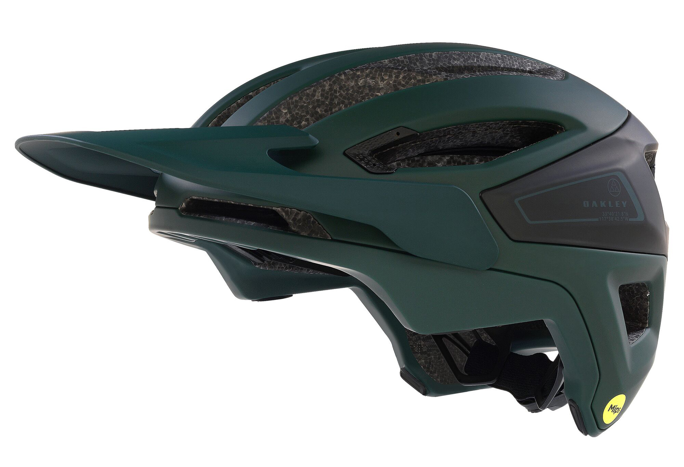 Oakley DRT3 Mips Trail Bike Helm Hunter Green Satin Black