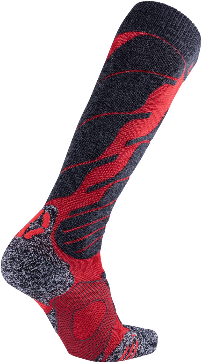 UYN Man Ski Magma Socken Dark Red