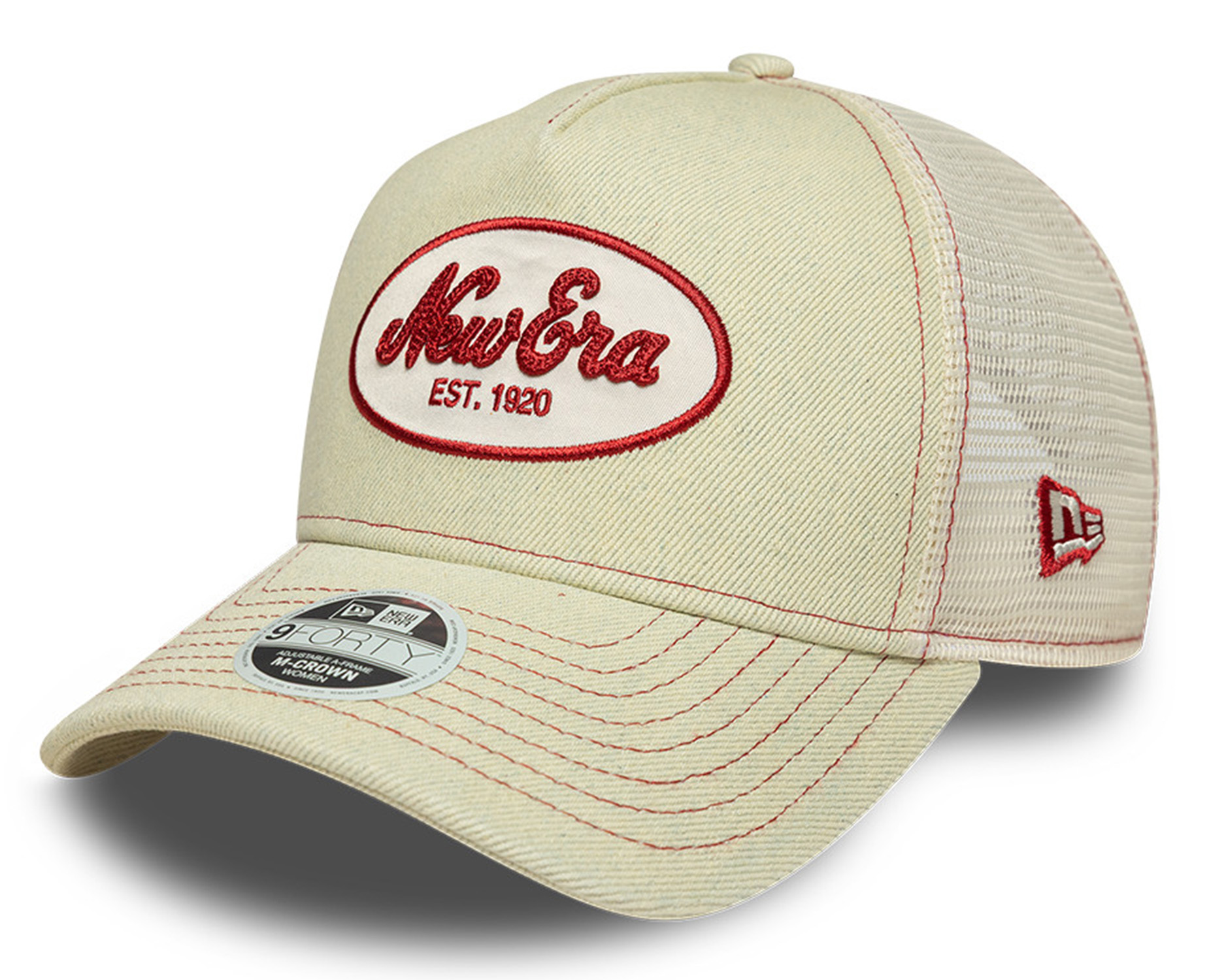 New Era Damen 9Forty MC AF Trucker Cap Beige 26147