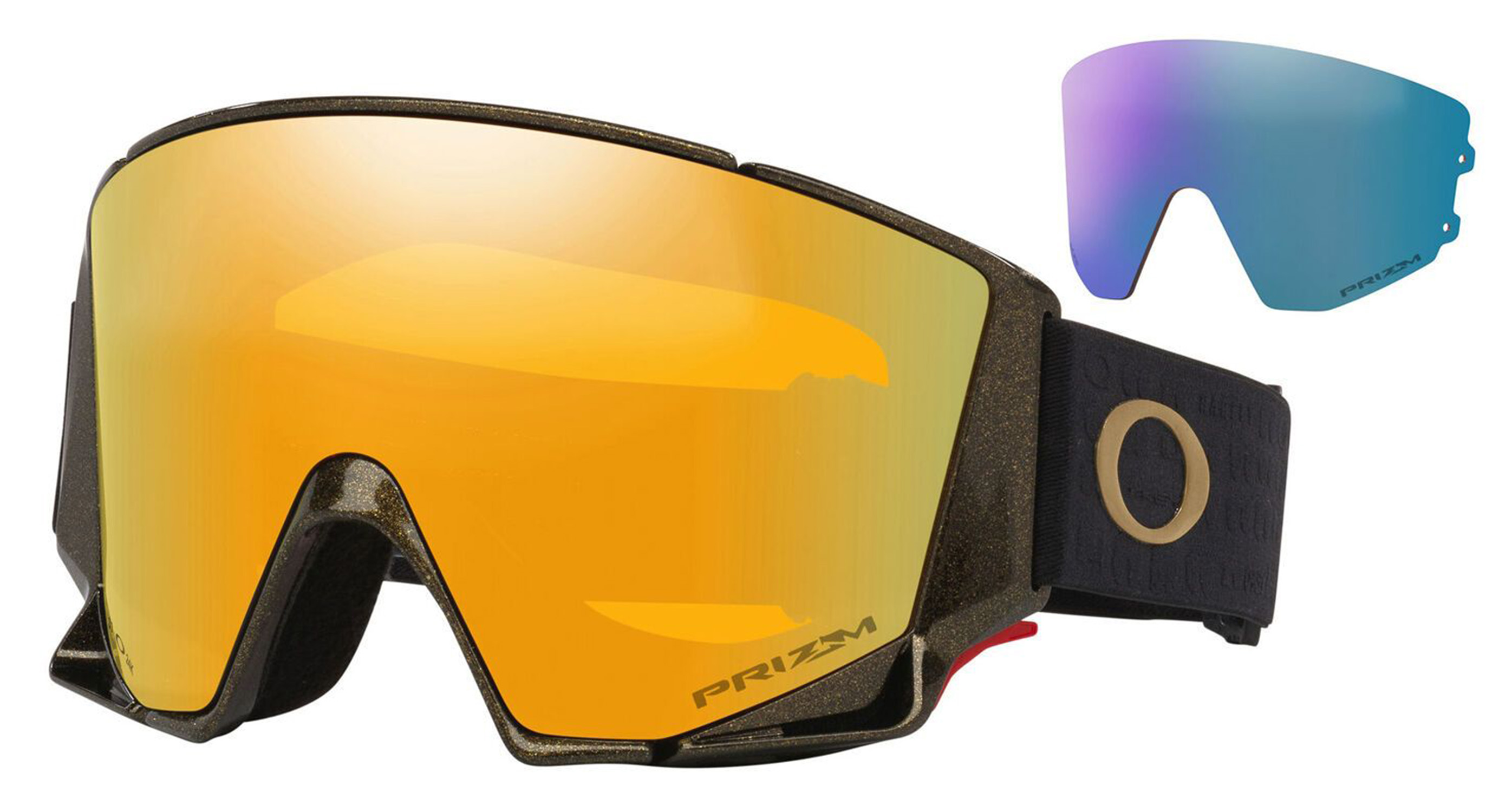 Oakley Flow Scape L 50Th Anniversary Prizm 24K + Prizm Iced 25/26 25971 Oakley Flow Scape L 50Th Anniversary Prizm 24K + Prizm Iced 25/26 25971