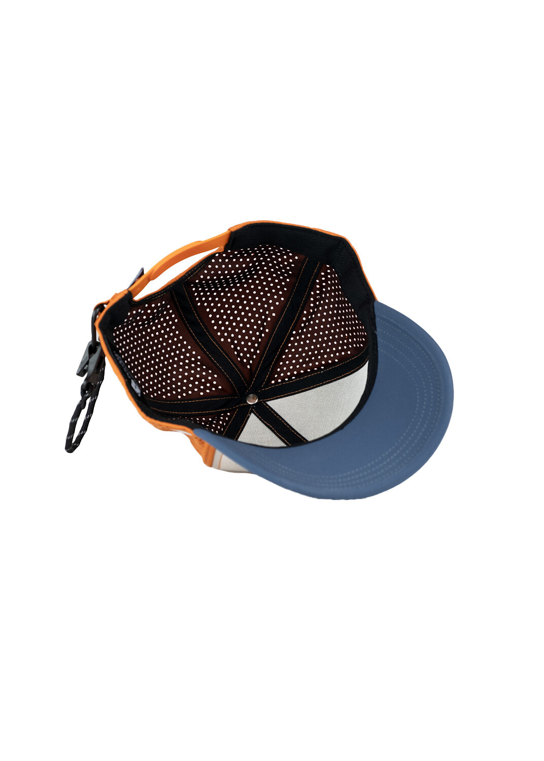 Bavarian Caps Edelweiß Outdoor V2 Curved Orange Blau