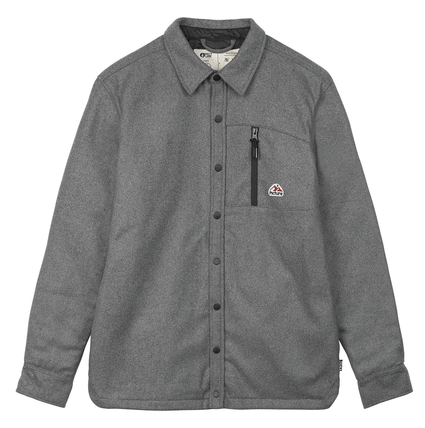 Picture Coltone Shirt Grey Melange 22/23 22366