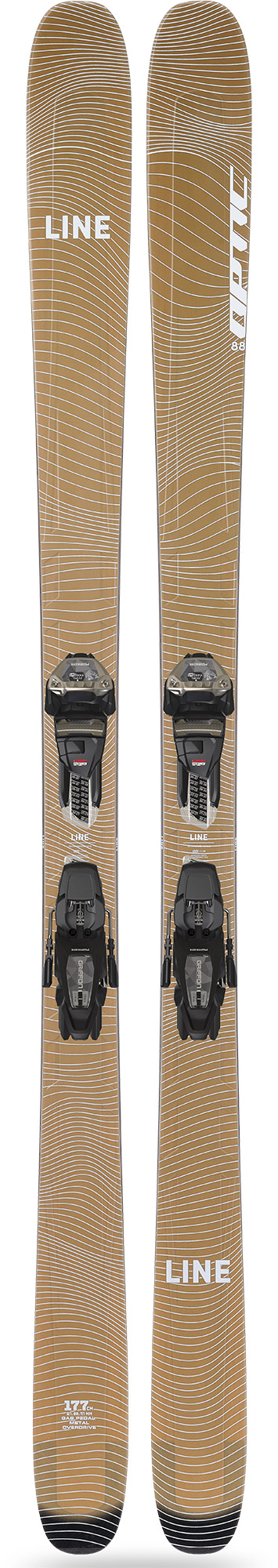 Line Optic 88 All Mountain Ski inkl. Bindung 24/25 24816 Line Optic 88 All Mountain Ski inkl. Bindung 24/25 24816