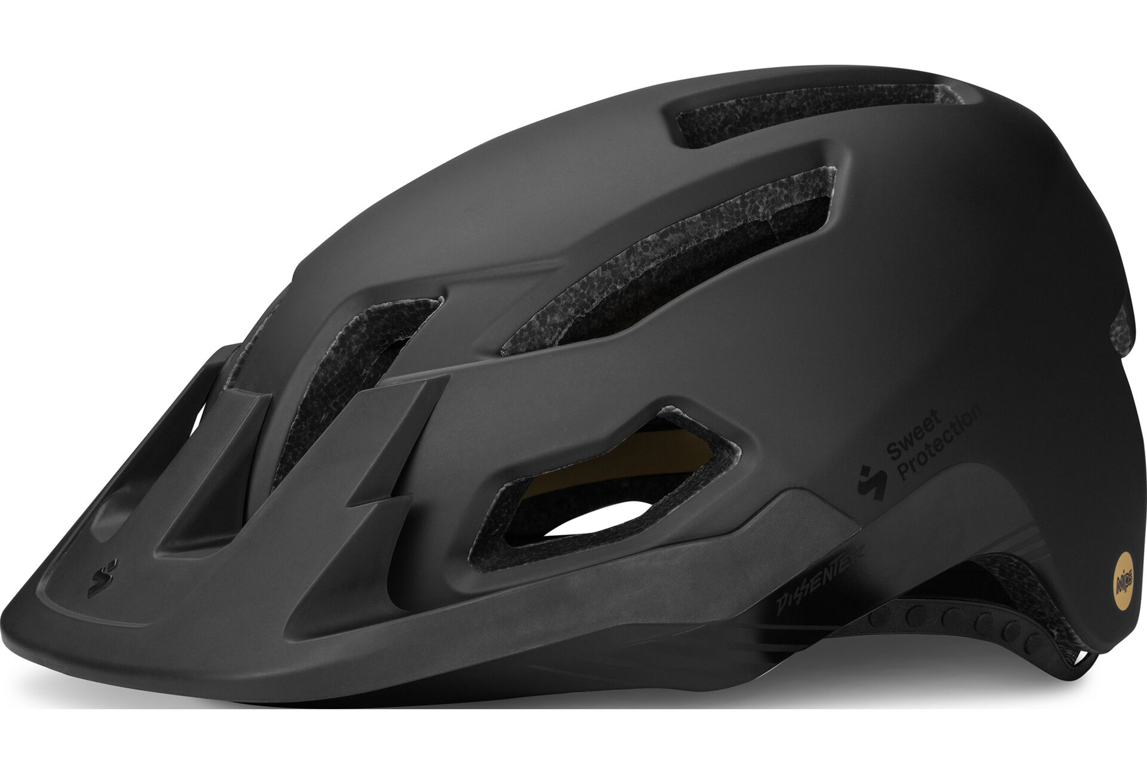 Sweet Protection Dissenter Bike Helm Matte Black 25483
